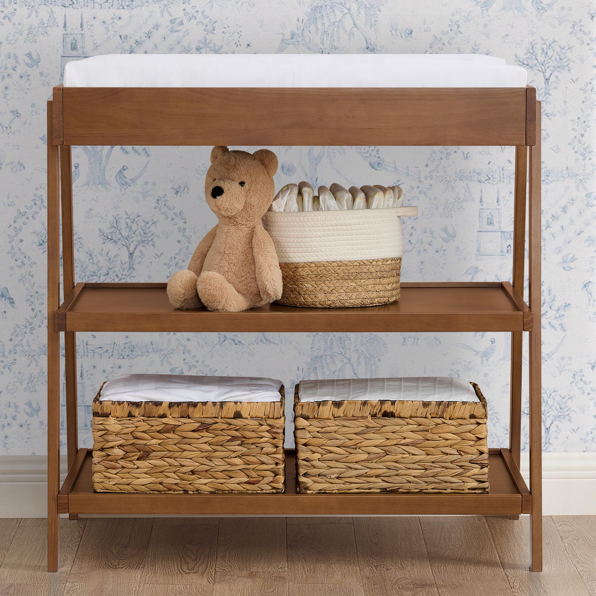 Delta Children Scout Changing Table, Chestnut