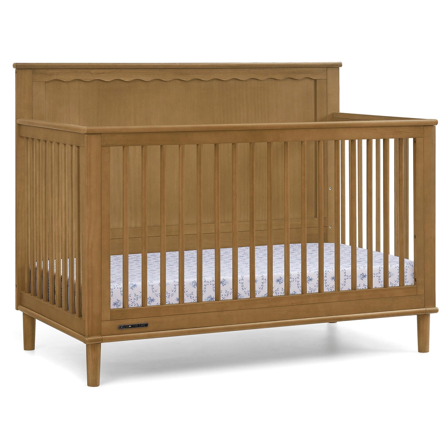 Delta Children Penelope 6-in-1 Convertible Crib, Acorn, large