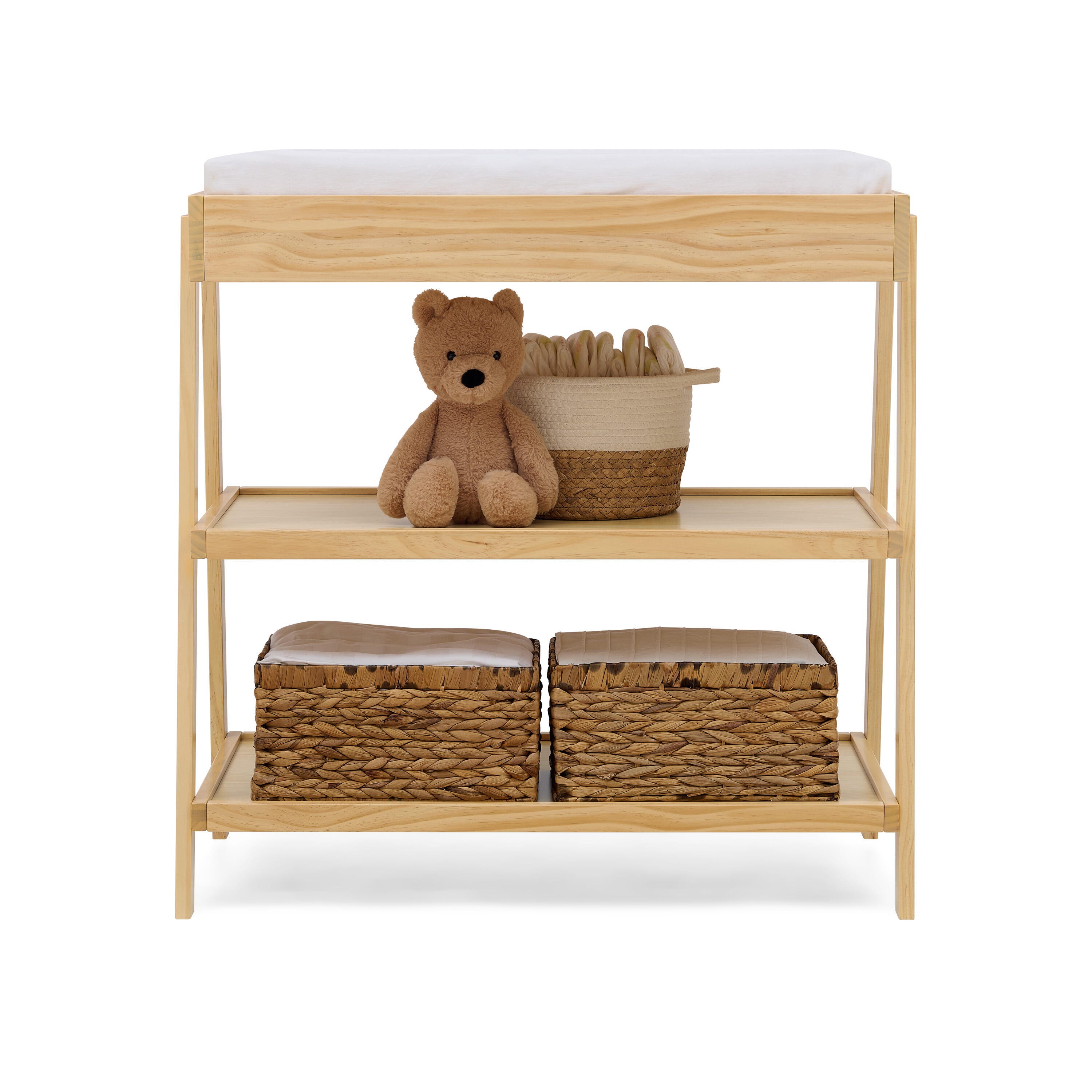 Delta Children Scout Changing Table, Natural, large