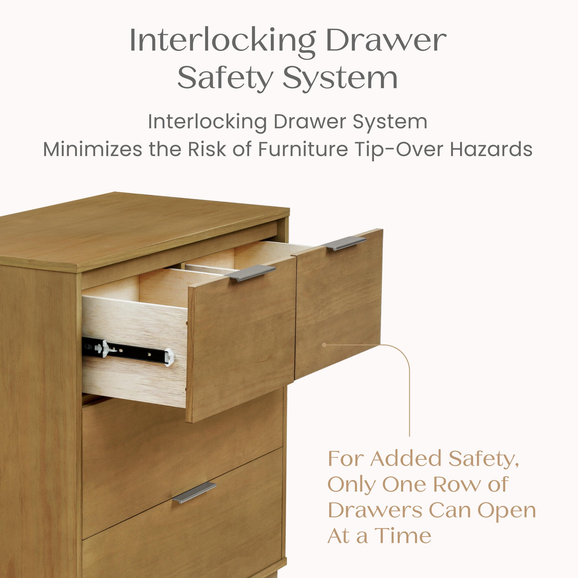 Delta Children Forever 4 Drawer Dresser with Changing Table, Acorn, large