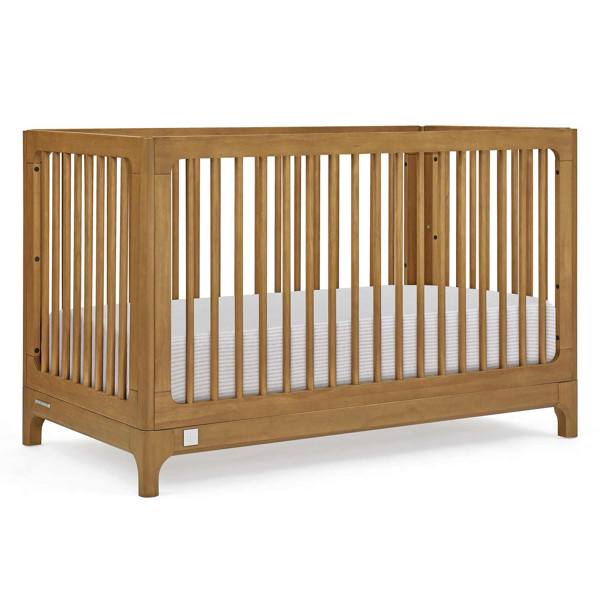 babyGap by Delta Children Wren 4-in-1 Convertible Crib, Acorn, large