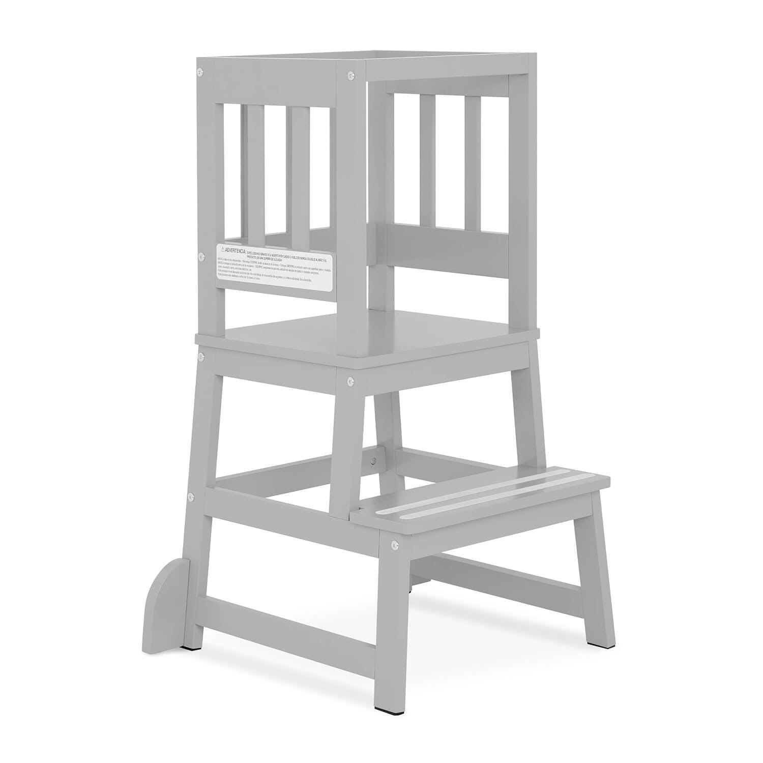 Dream On Me 2-in-1 Step Stool, Cool Gray, large