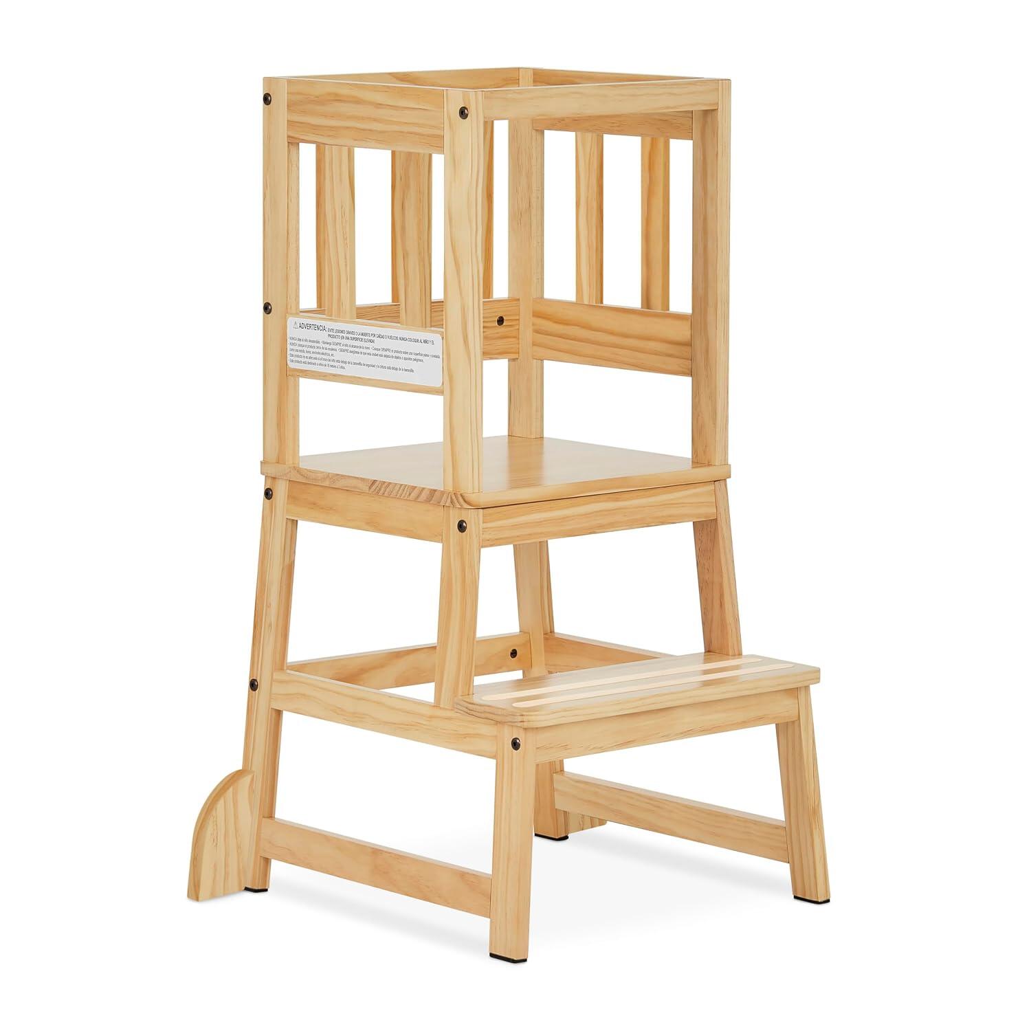 Dream On Me 2-in-1 Step Stool, Natural, large