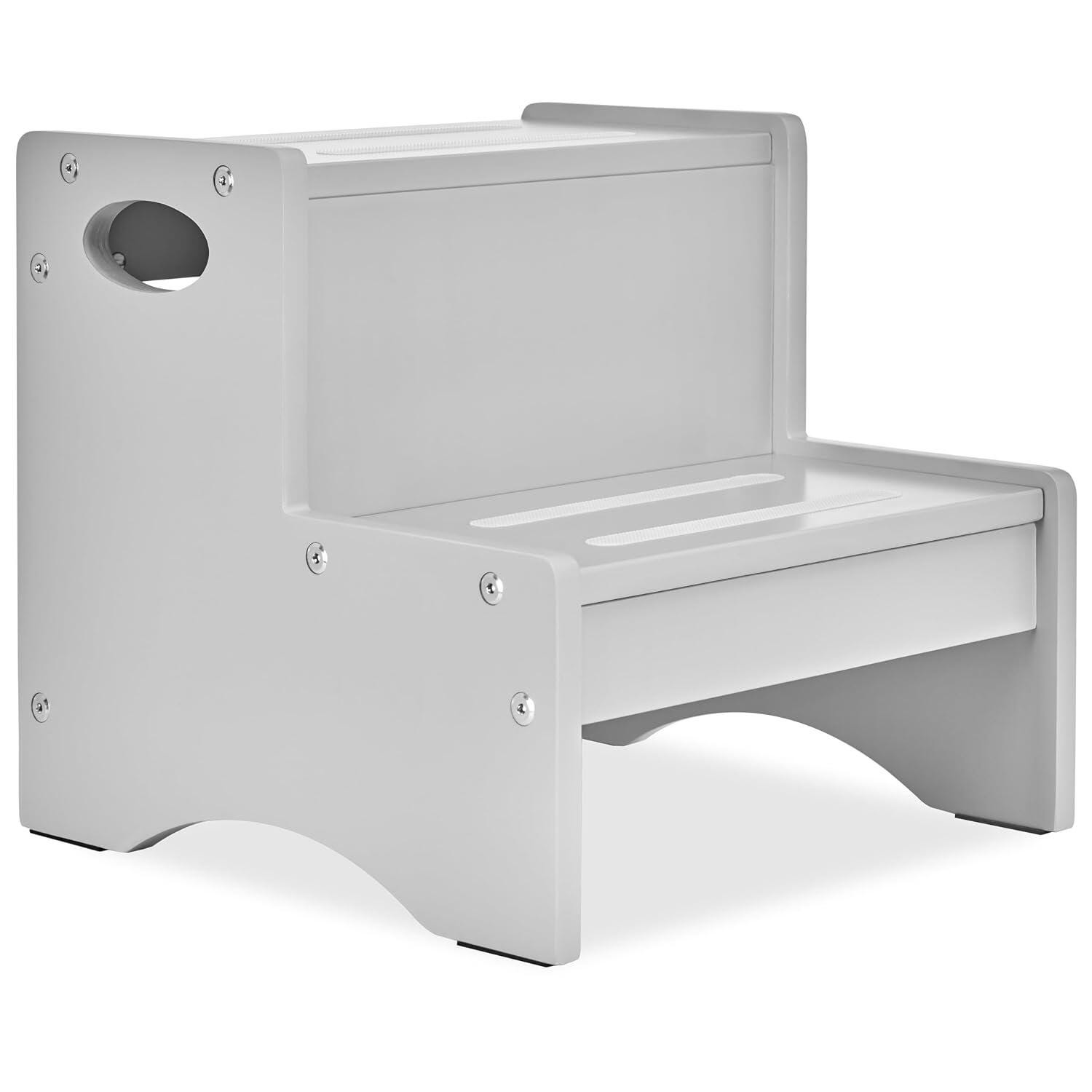 Dream On Me Step Stool, Pebble Gray, large