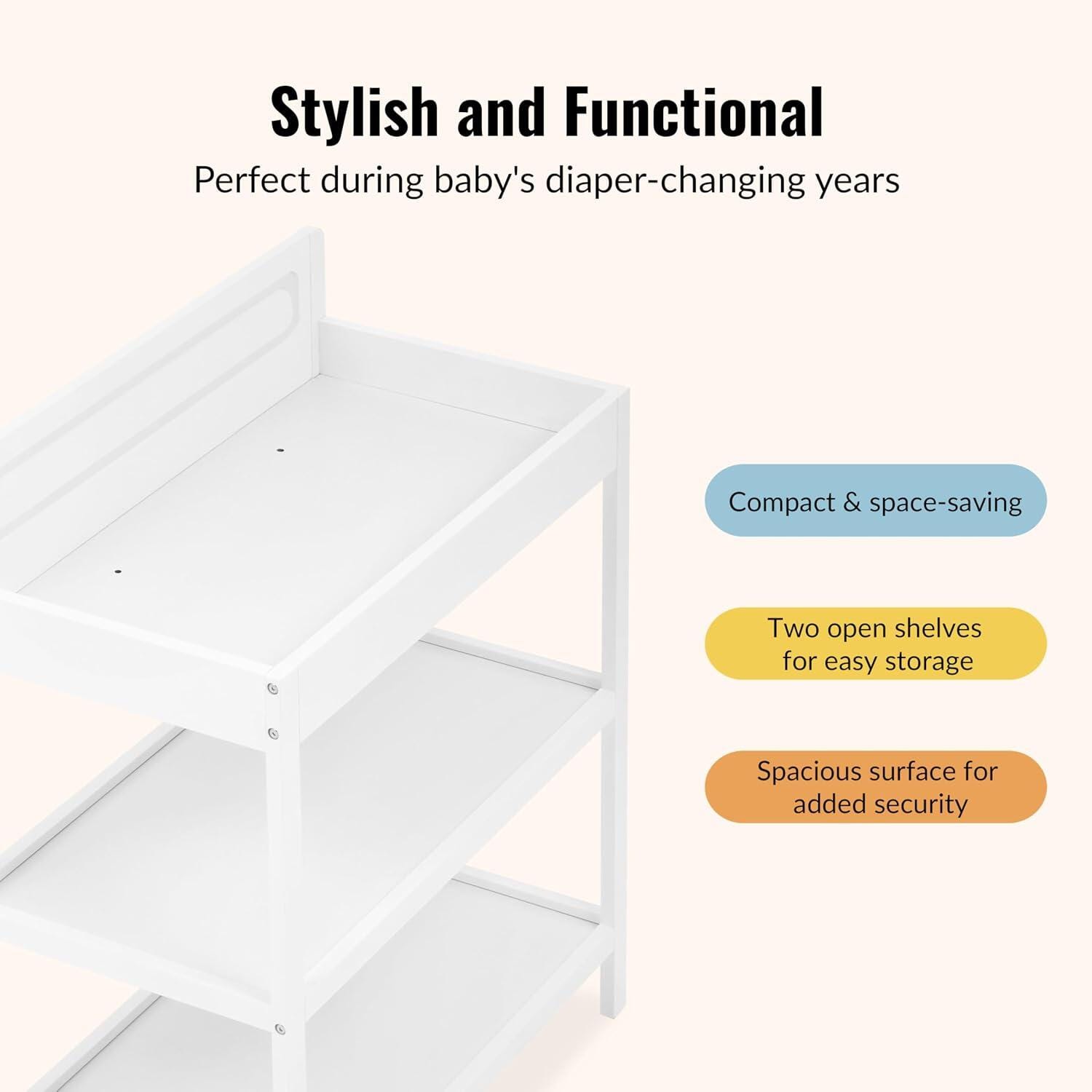 Dream On Me Avery Changing Table, , large