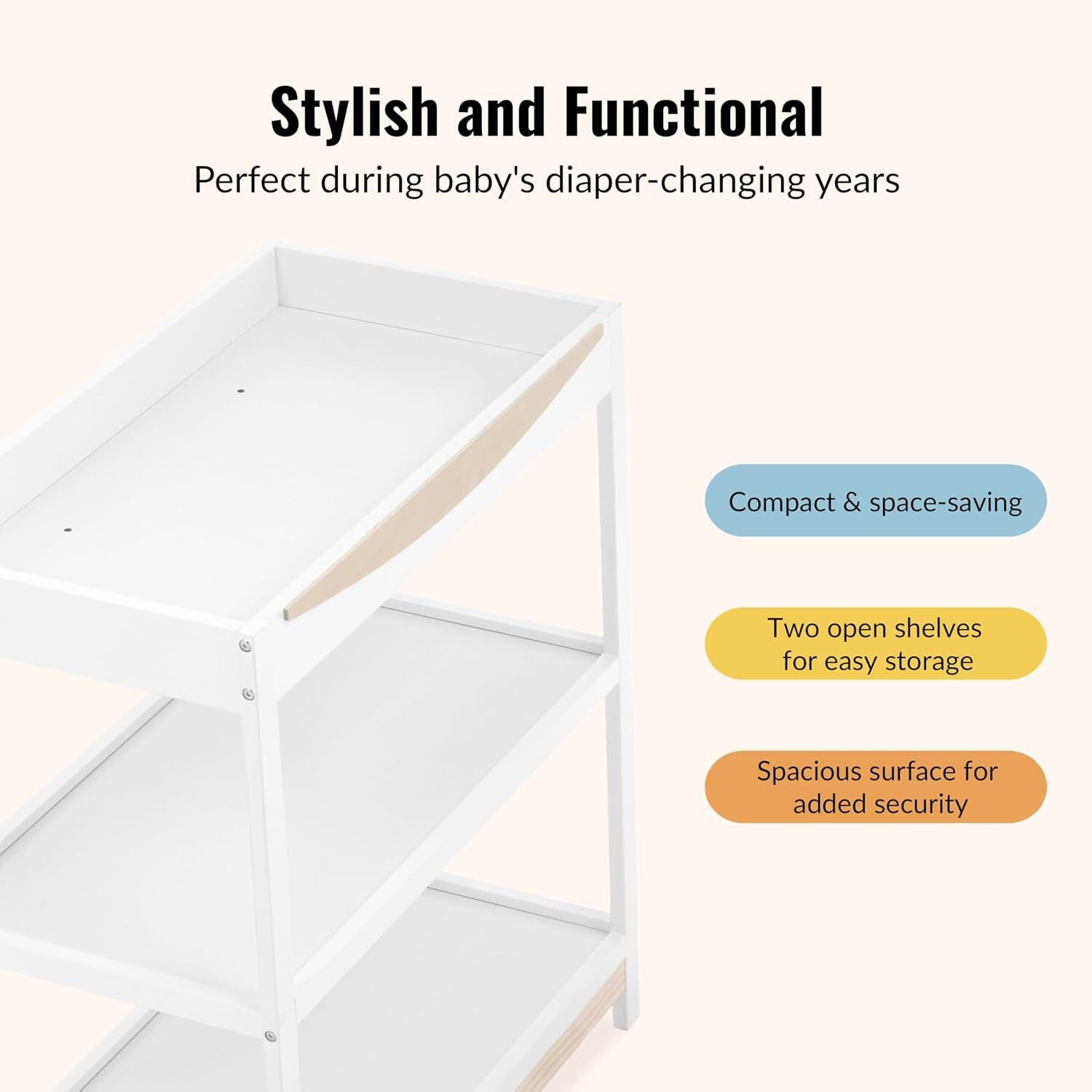 Dream On Me Emerson Changing Table, , large