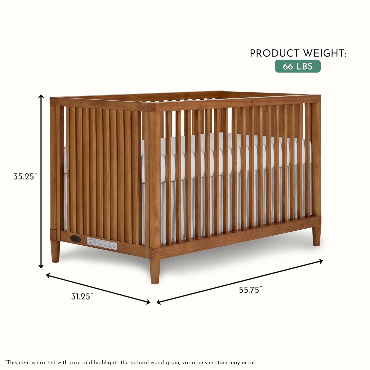 Evolur Flynn 3-in-1 Convertible Island Crib, , large