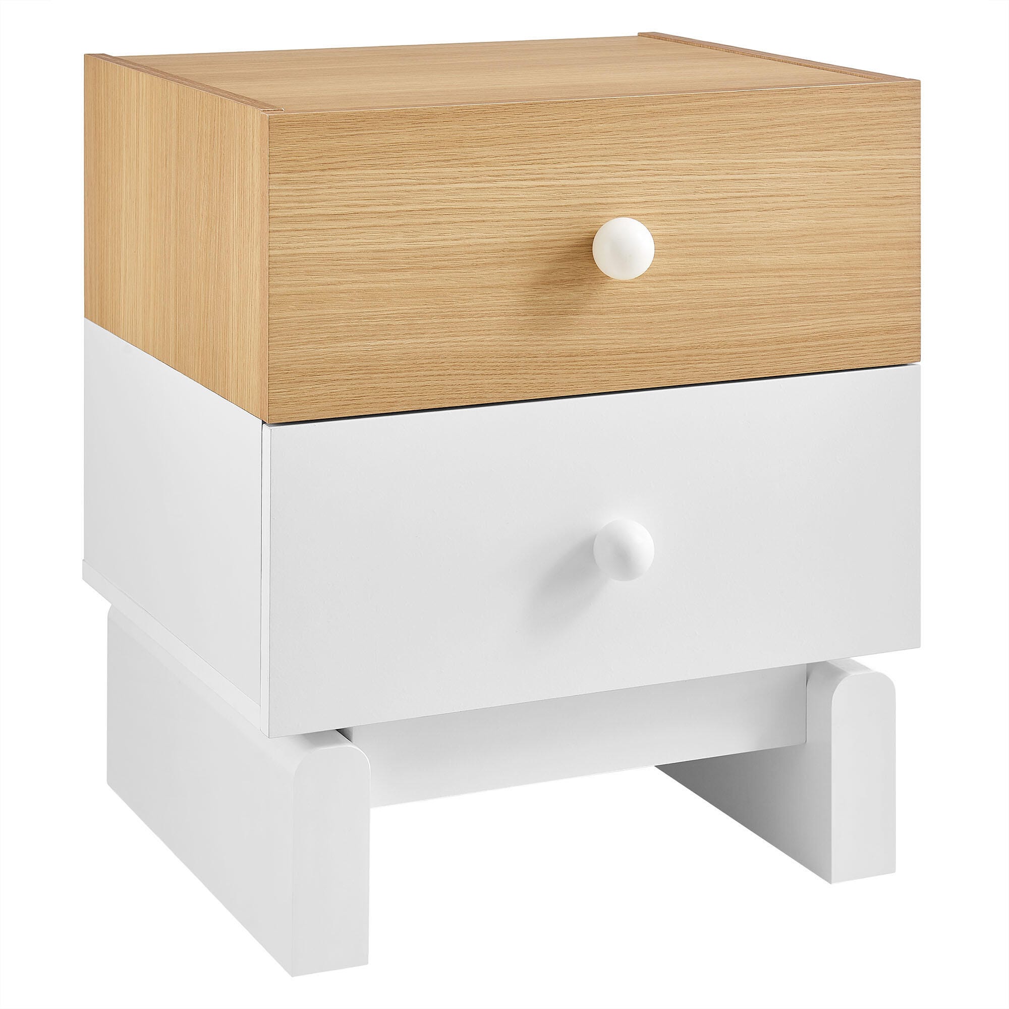 Modway Nolia 18" 2 Drawer Nightstand, , large