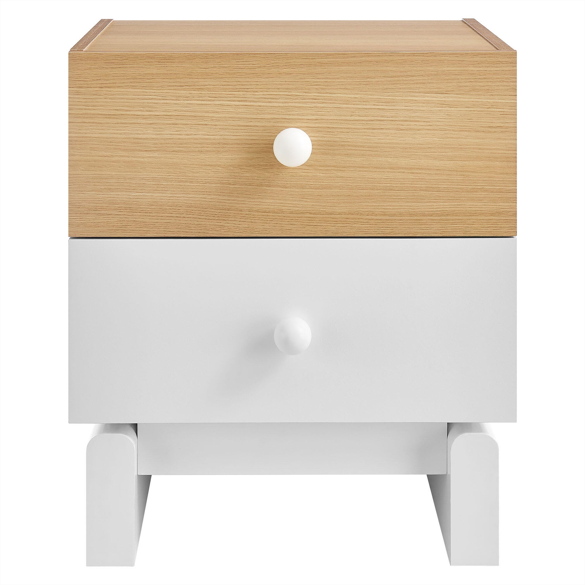 Modway Nolia 18" 2 Drawer Nightstand, , large