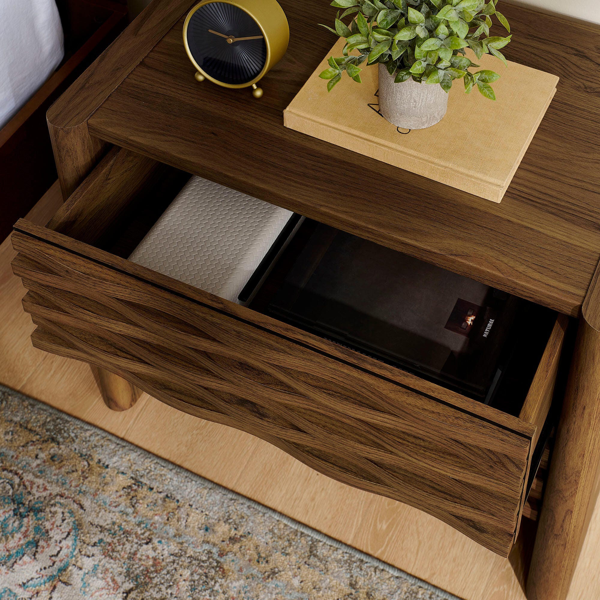 Modway Emric 26" 2 Drawer Nightstand, , large