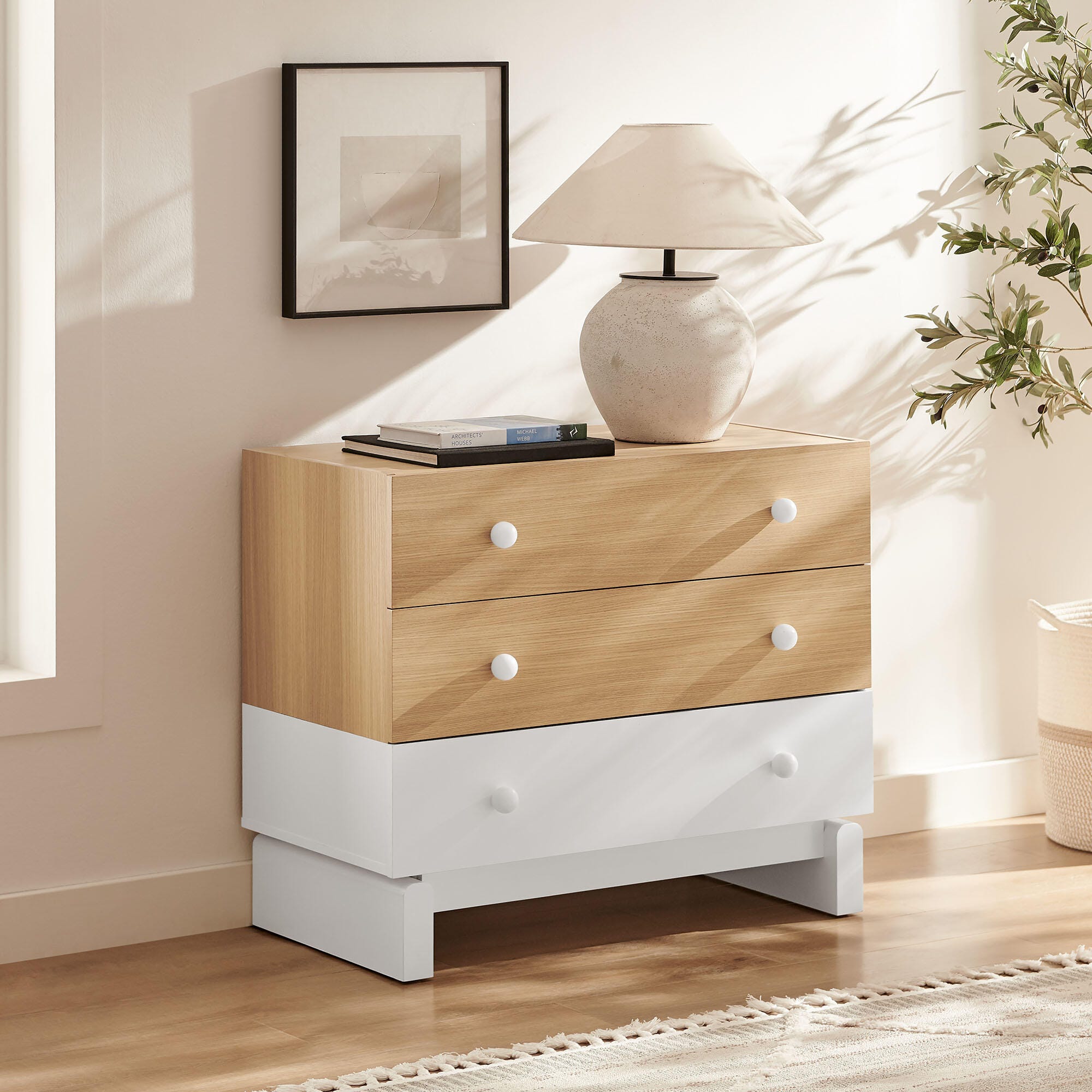 Modway Nolia 3 Drawer Dresser, , rollover