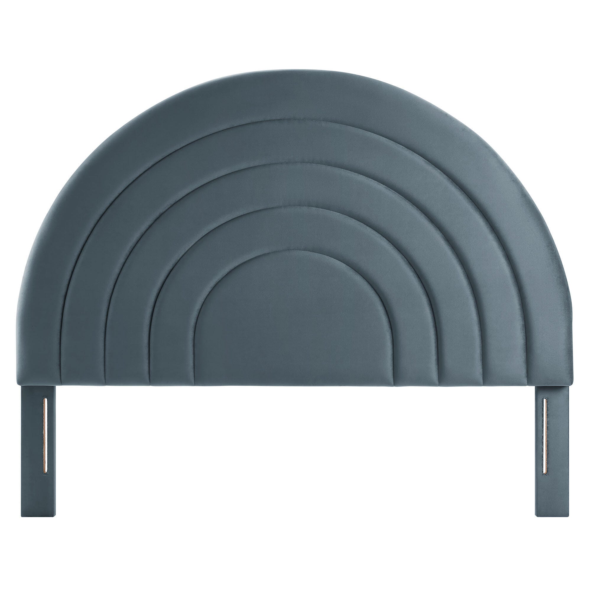 Modway Solana Arched Full Headboard, Cadet Blue, large