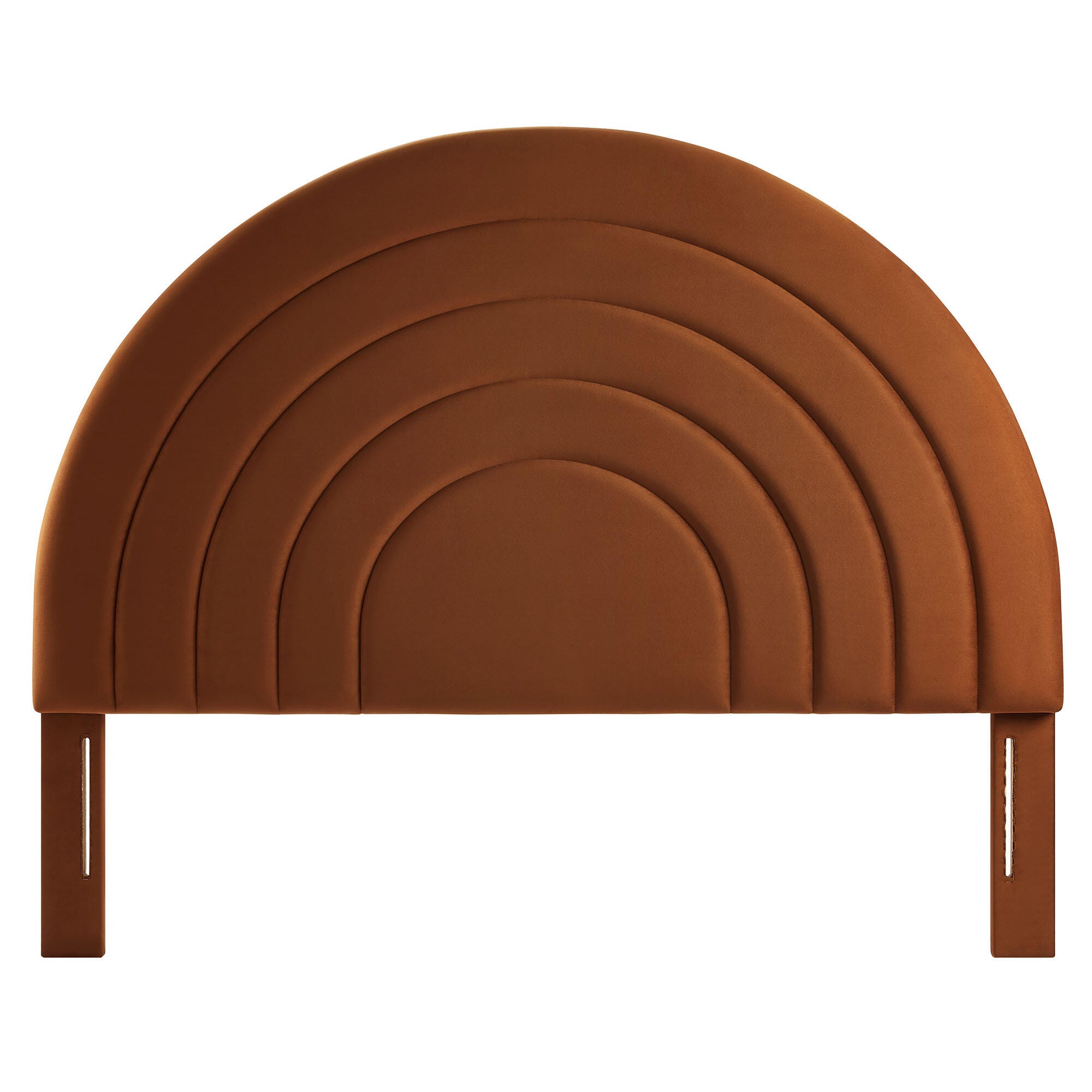 Modway Solana Arched Queen Headboard, Rust, large