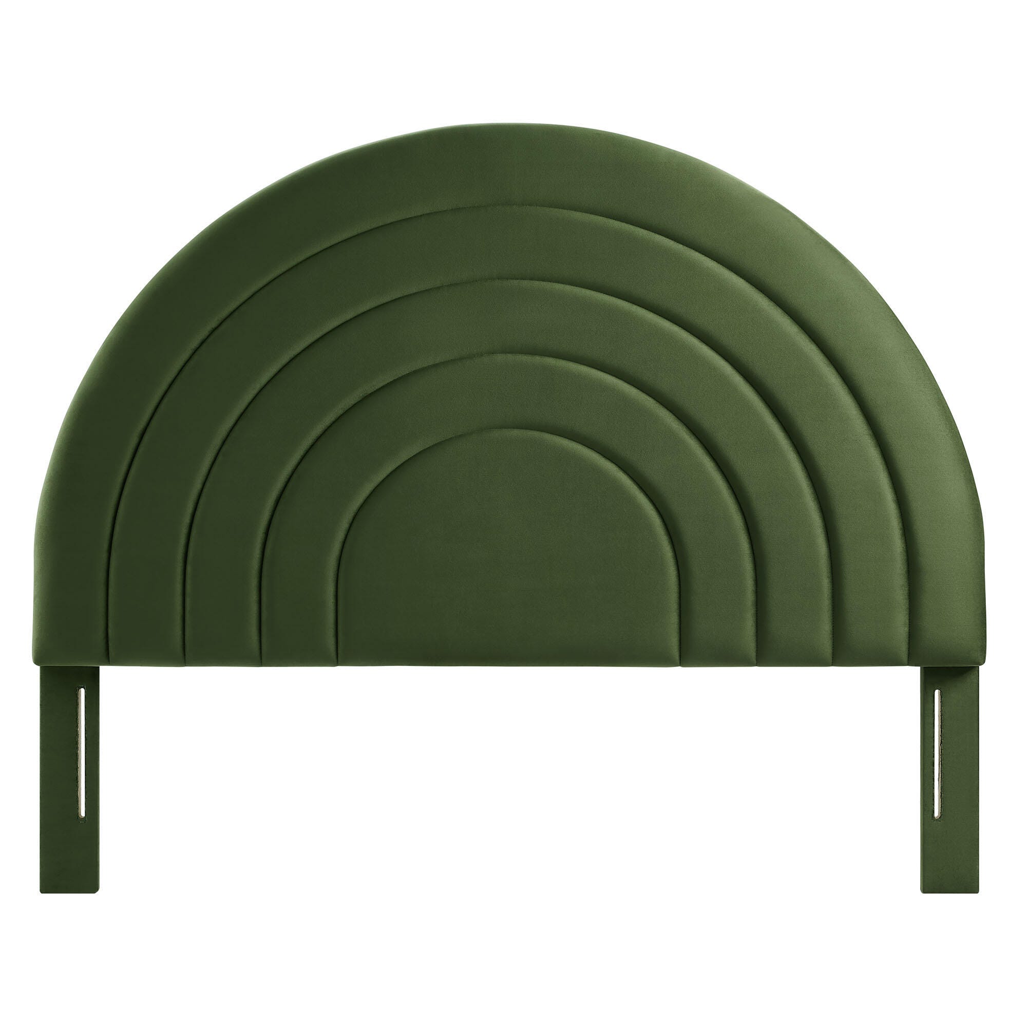 Modway Solana Arched Queen Headboard, Moss Green, large