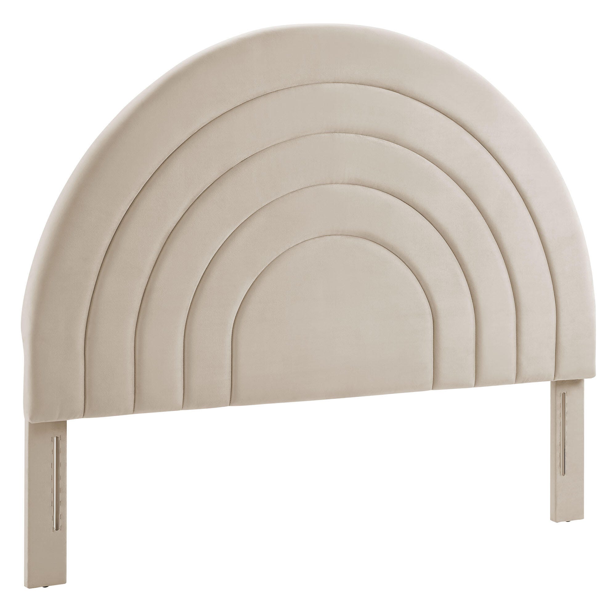 Modway Solana Arched Queen Headboard, Ivory, large