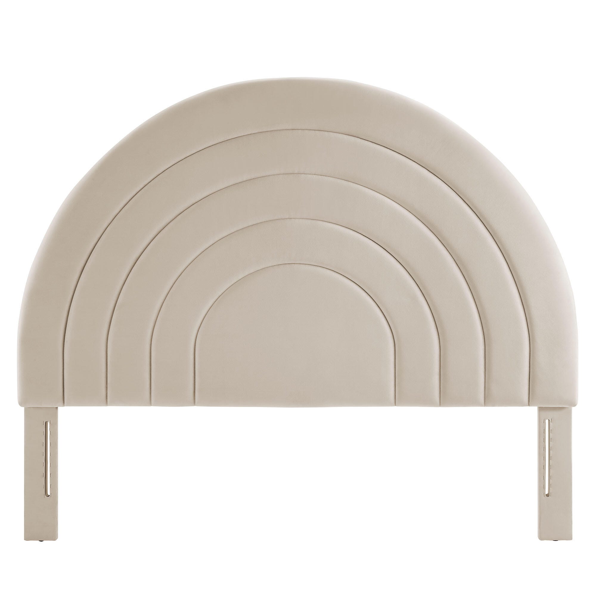 Modway Solana Arched Queen Headboard, Ivory, large