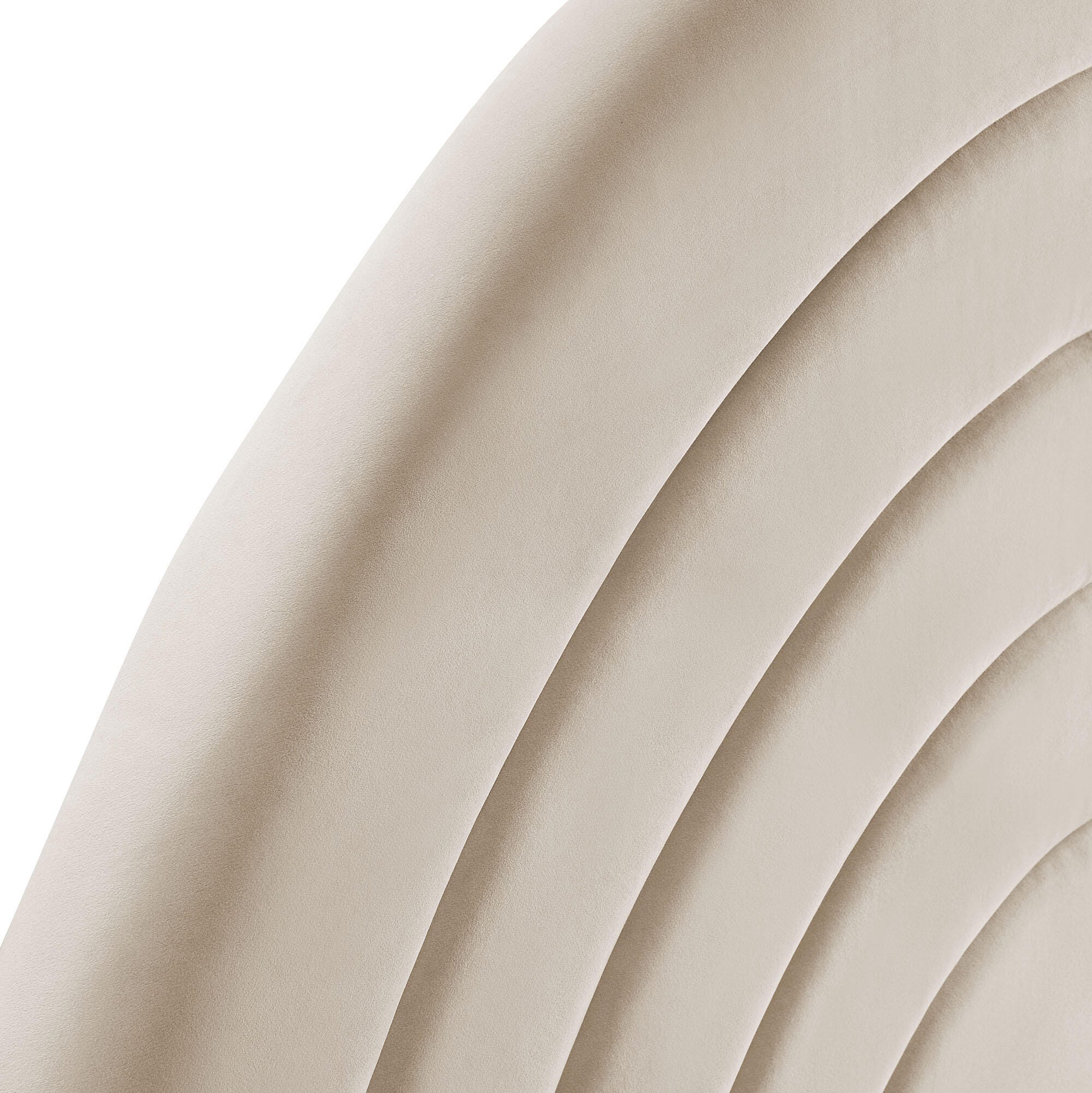 Modway Solana Arched Queen Headboard, Ivory, large