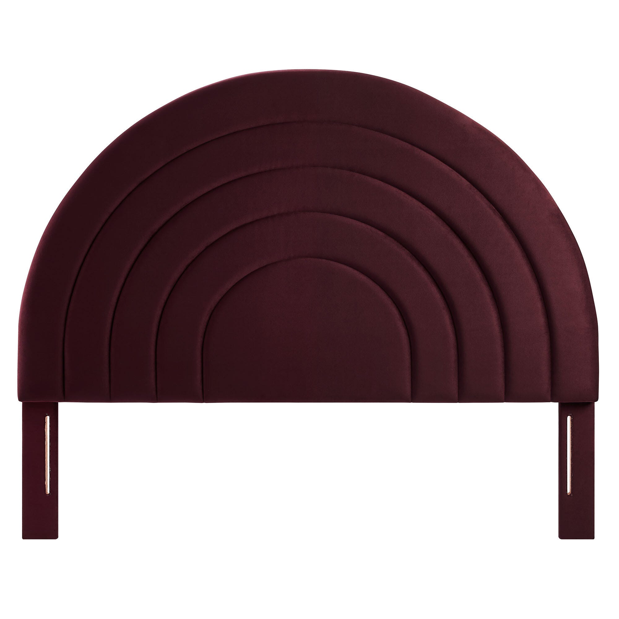 Modway Solana Arched Queen Headboard, Purple, large