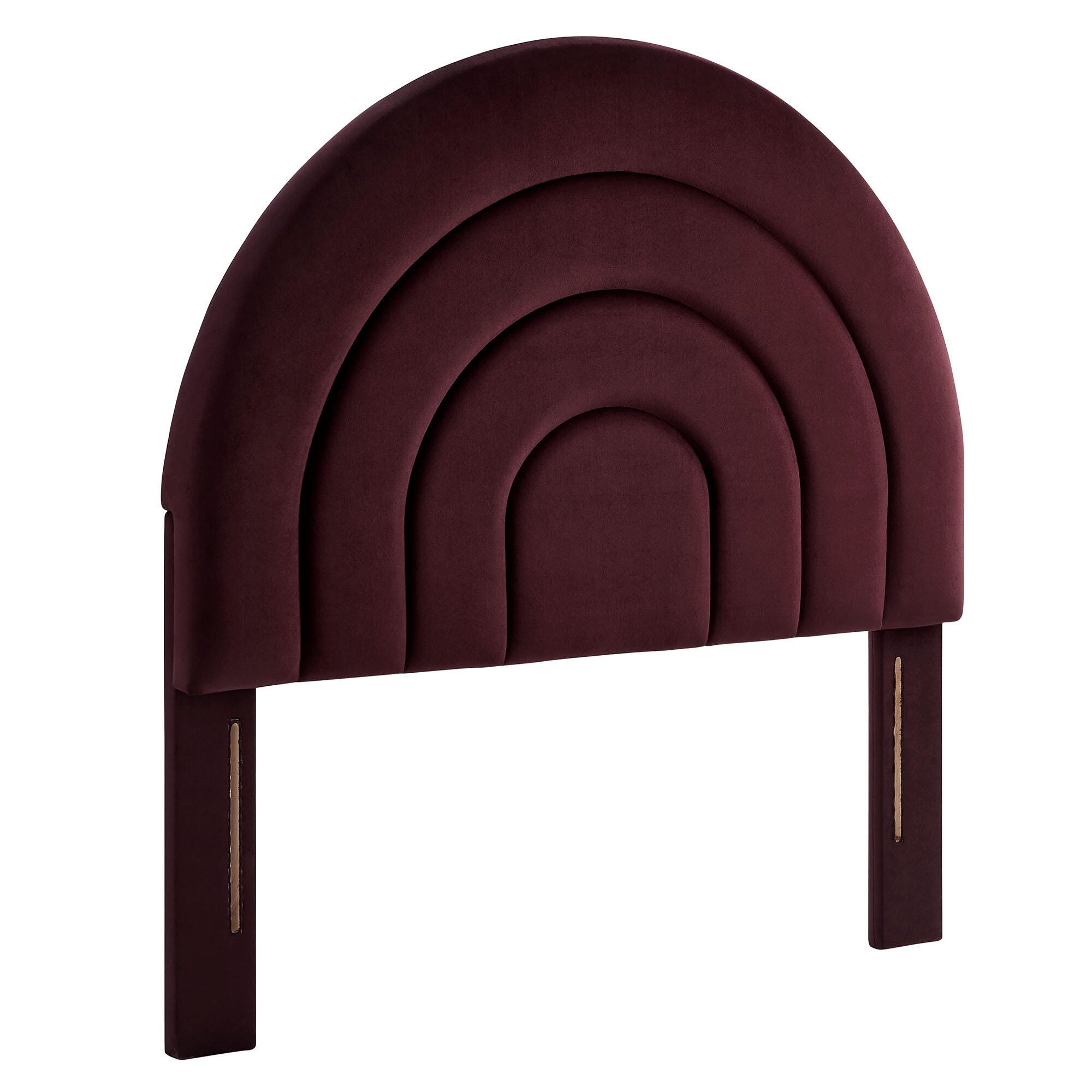 Modway Solana Arched Twin Headboard, Purple, large