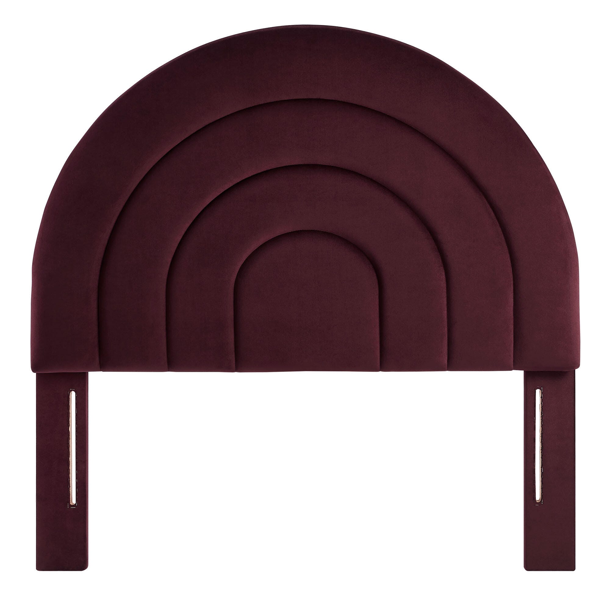 Modway Solana Arched Twin Headboard, Purple, large