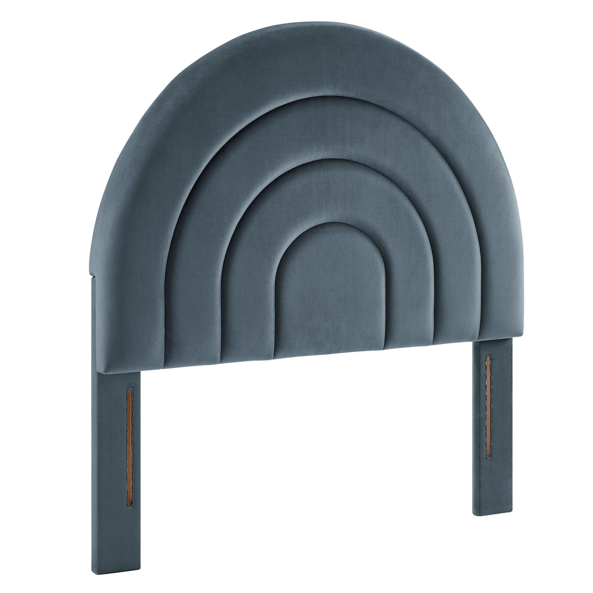 Modway Solana Arched Twin Headboard, Cadet Blue, large