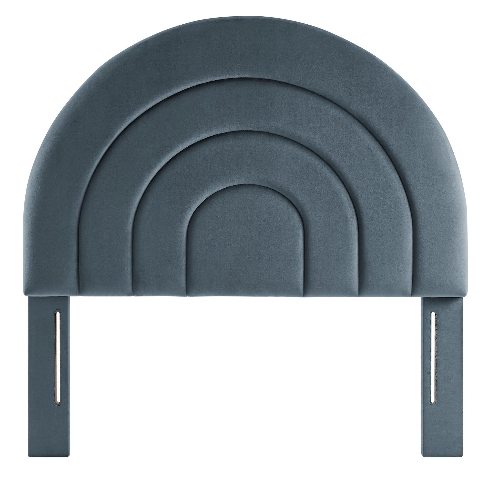 Modway Solana Arched Twin Headboard, Cadet Blue, large