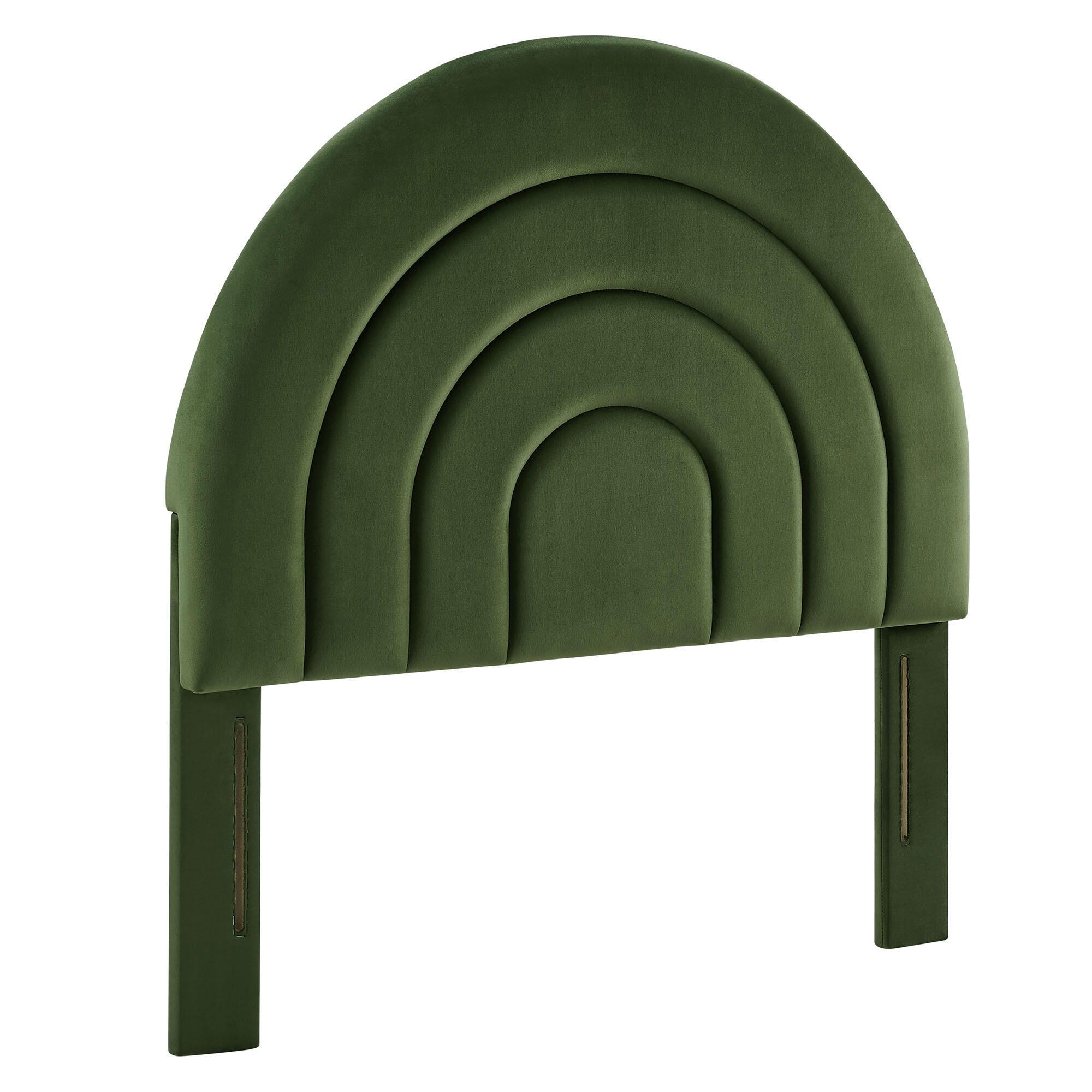 Modway Solana Arched Twin Headboard, Moss Green, large