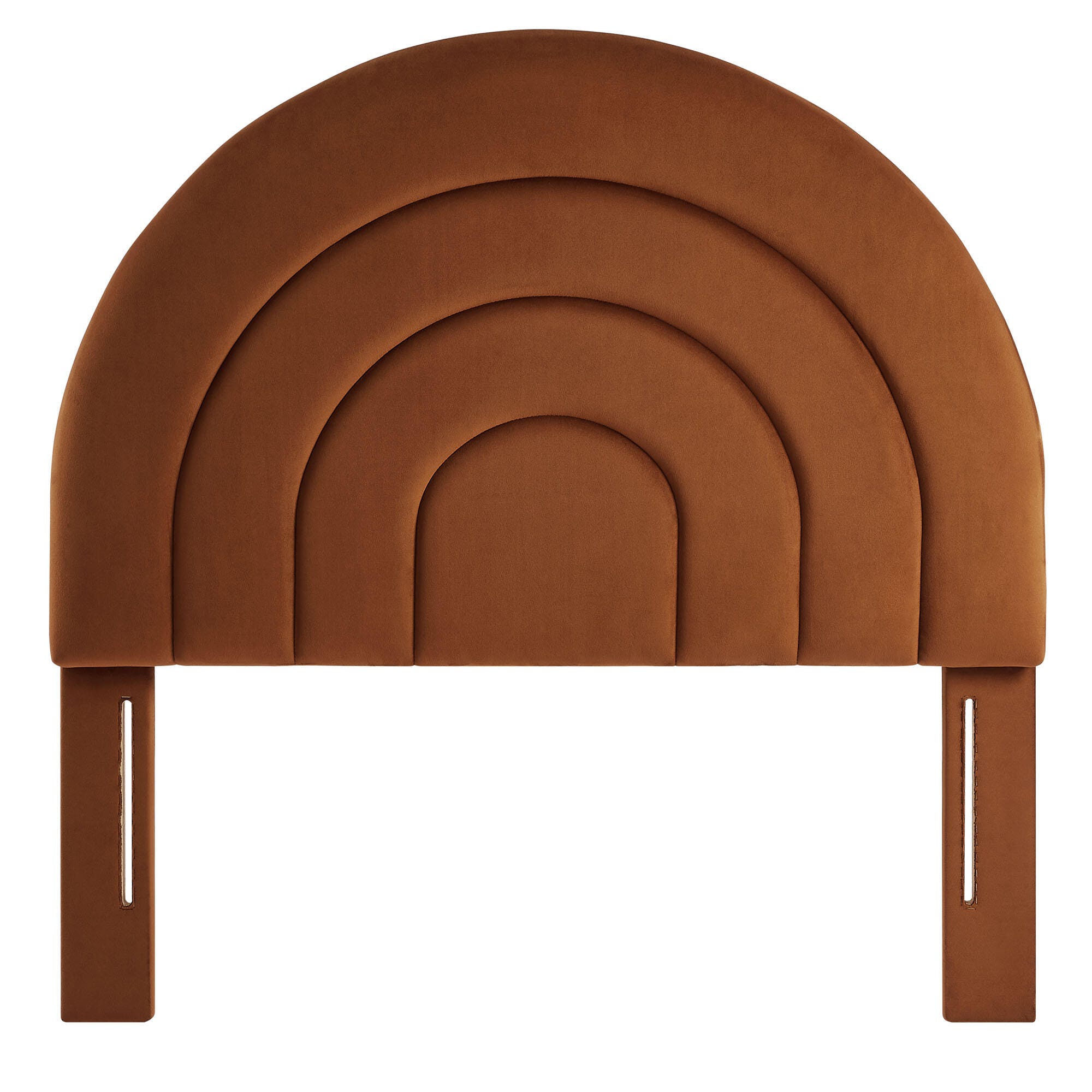 Modway Solana Arched Twin Headboard, Rust, large