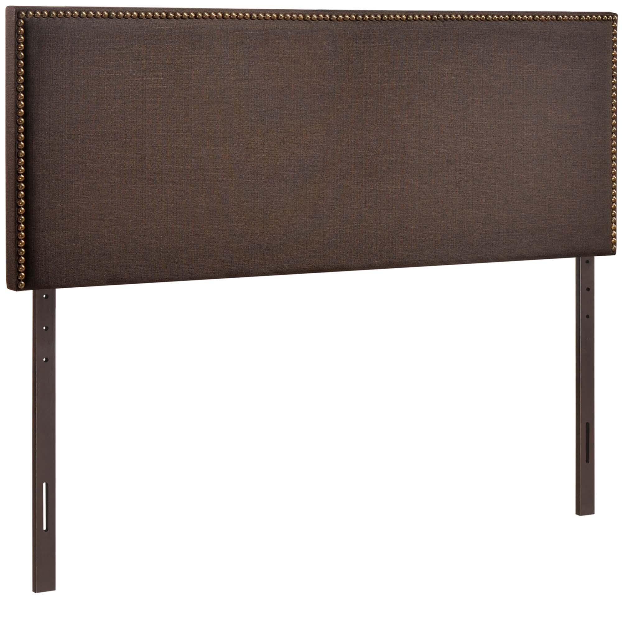 Modway Region Queen Headboard, Dark Brown, large