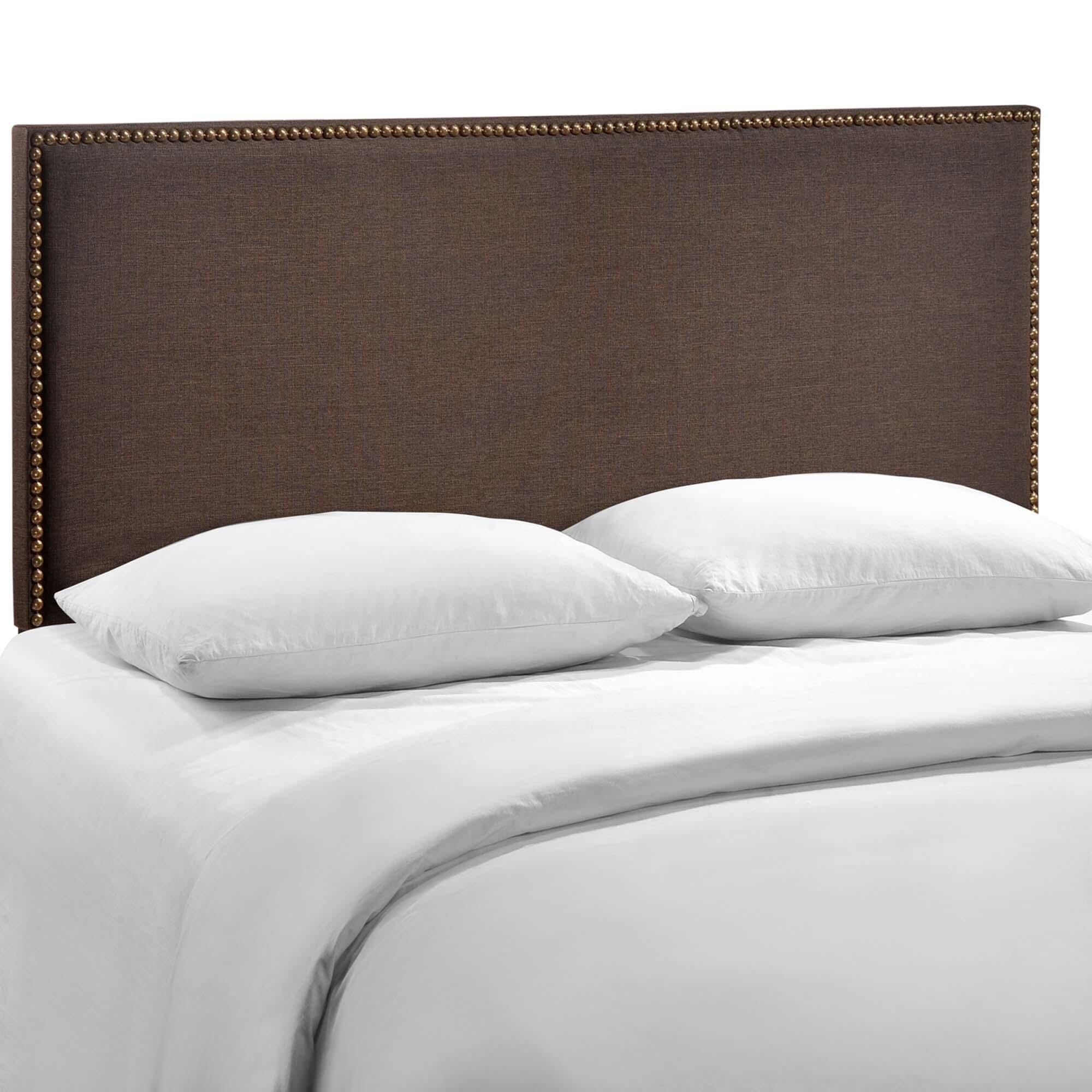 Modway Region Queen Headboard, Dark Brown, large