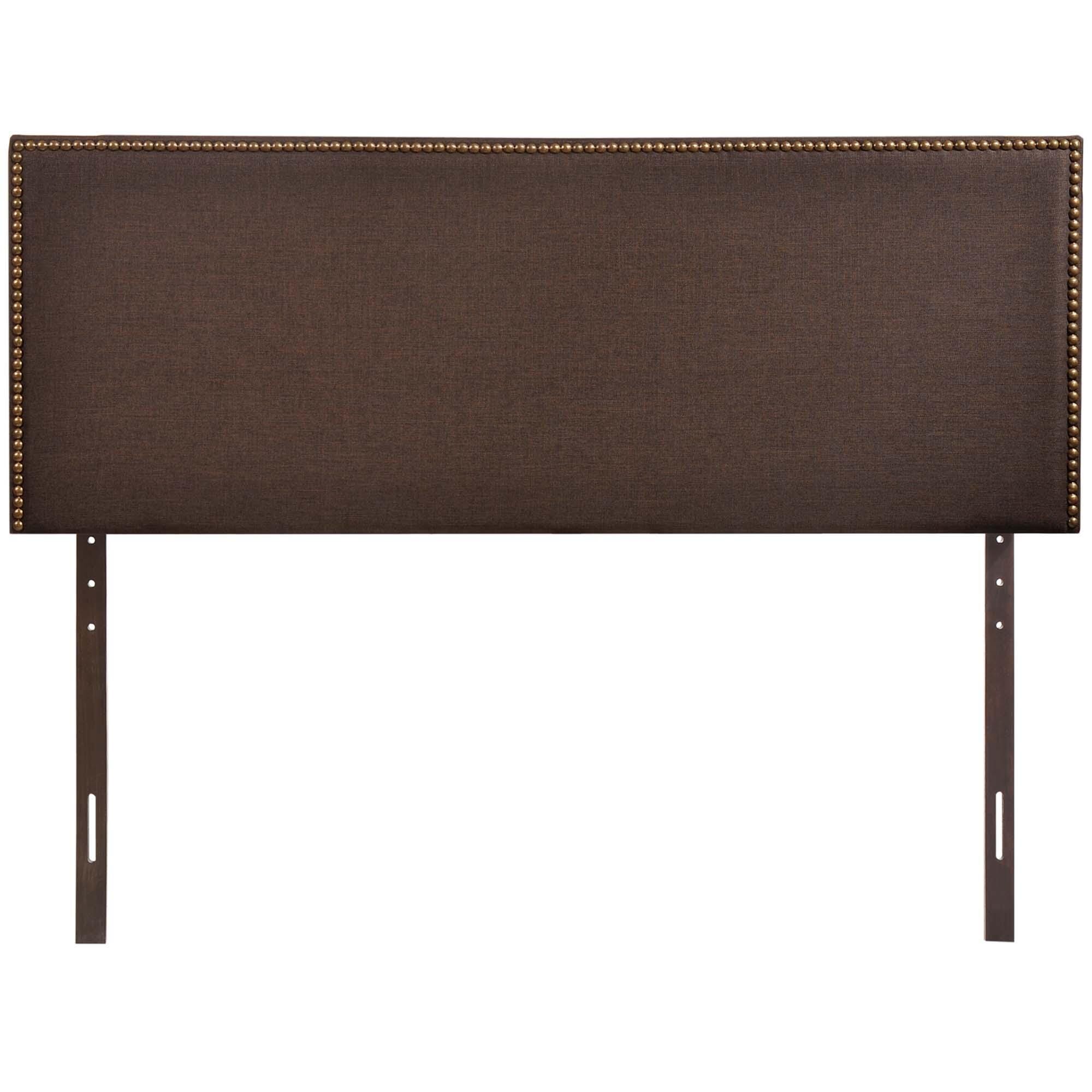 Modway Region Queen Headboard, Dark Brown, large