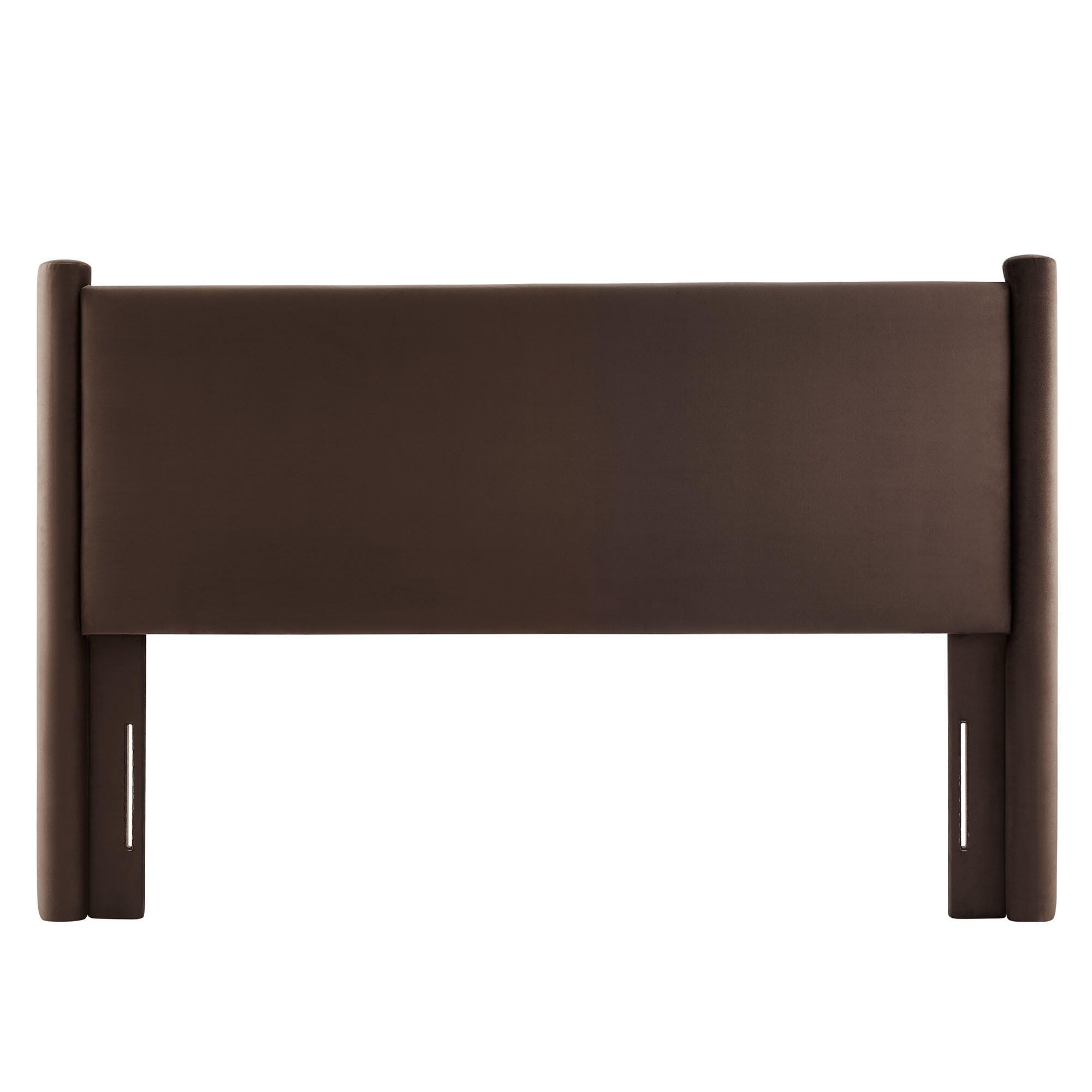 Modway Rael Queen Headboard, Chocolate Brown, large