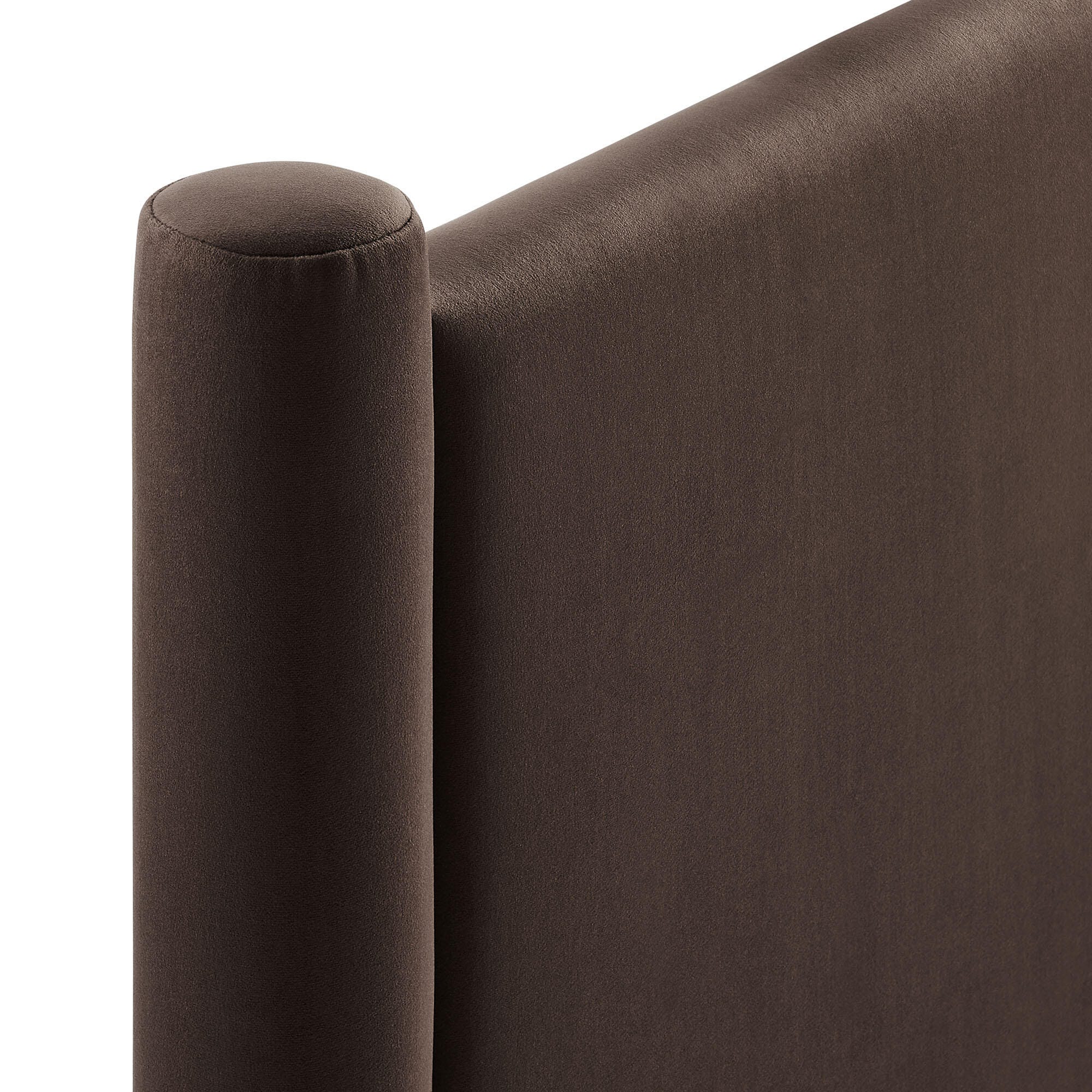 Modway Rael Queen Headboard, Chocolate Brown, large