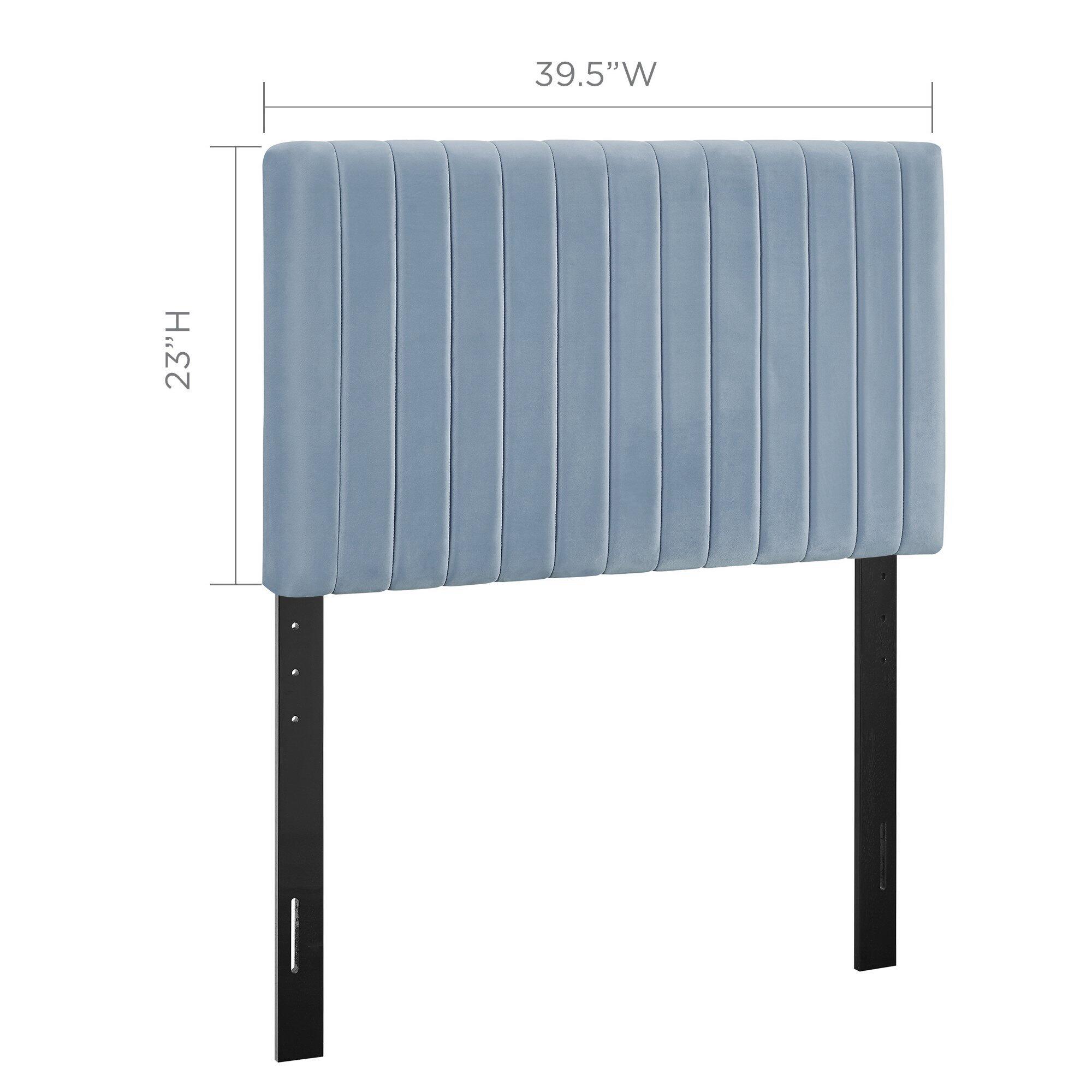 Modway Keira Twin Headboard, Light Blue, large