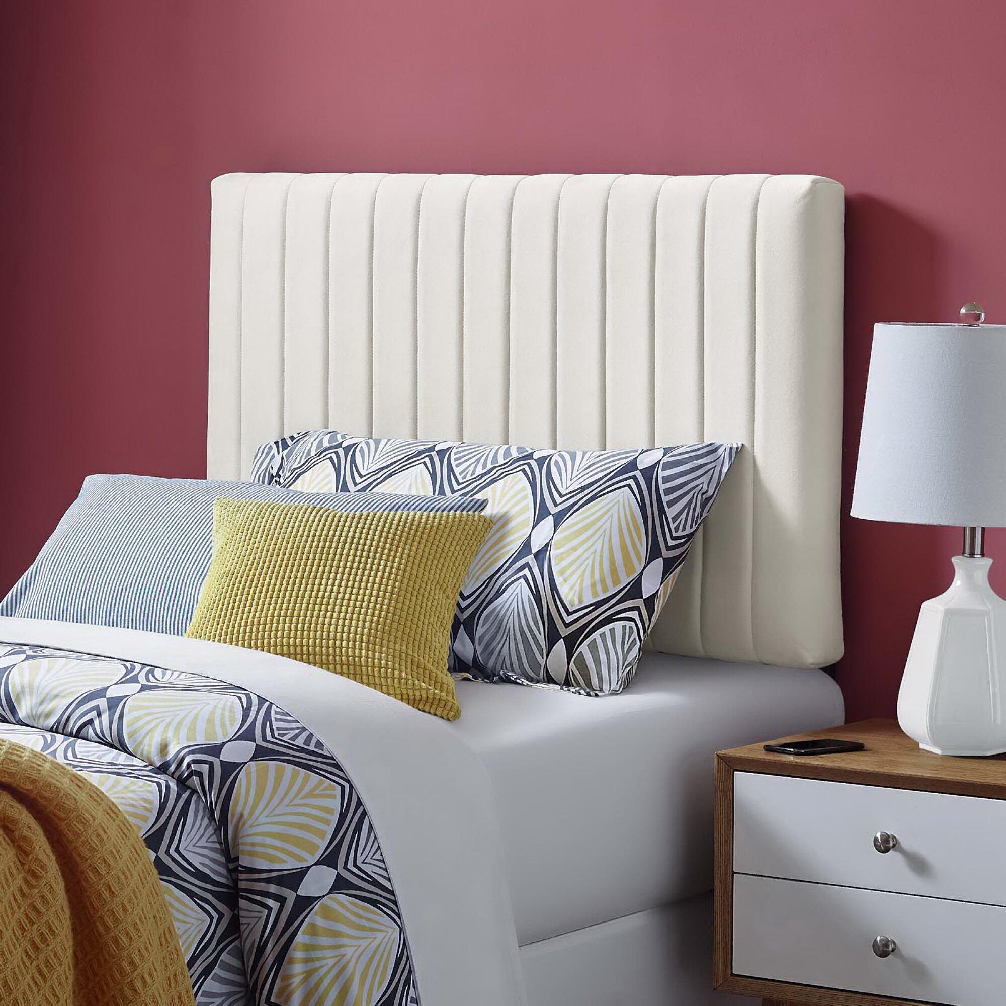 Modway Keira Twin Headboard, Ivory, rollover