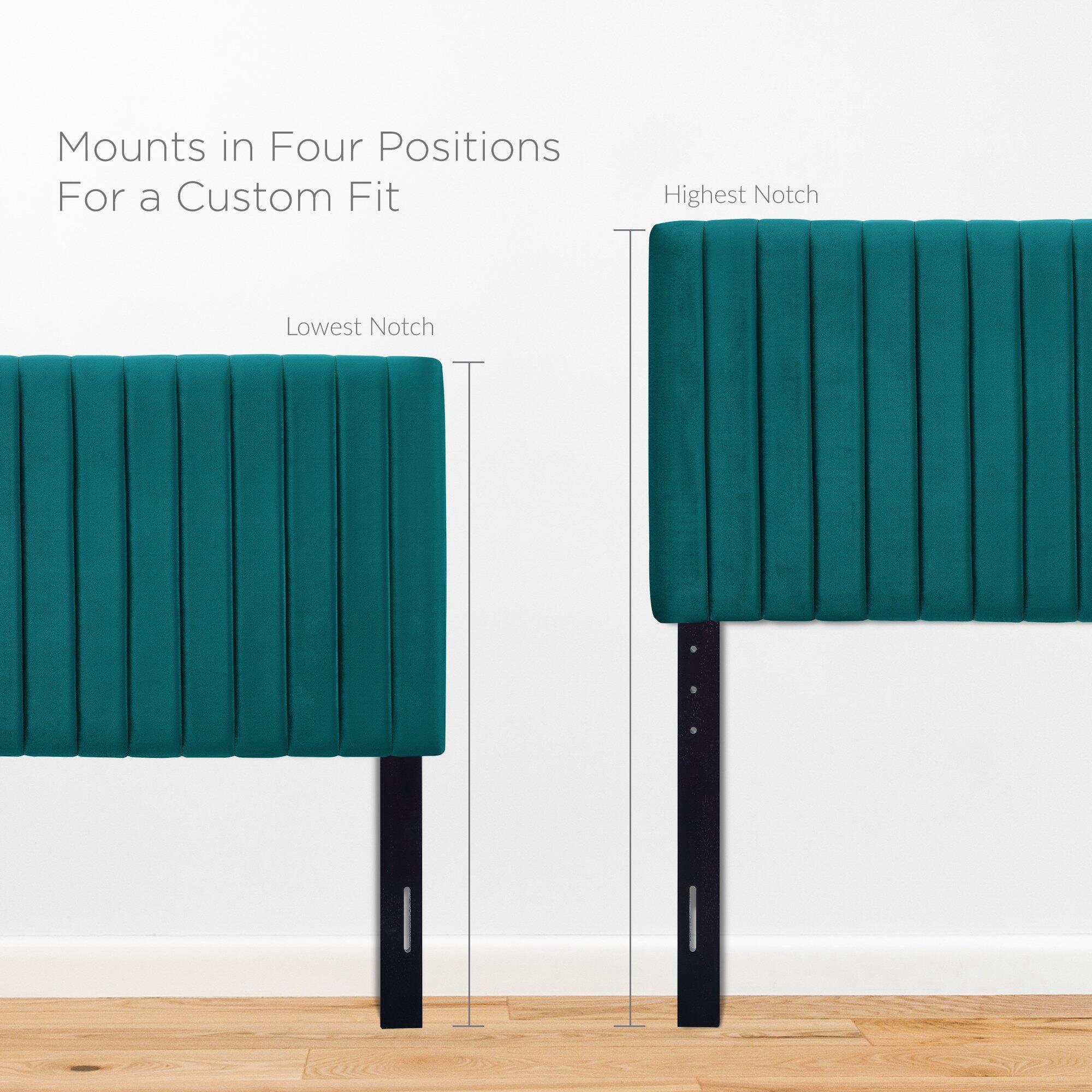 Modway Keira Twin Headboard, Teal, large