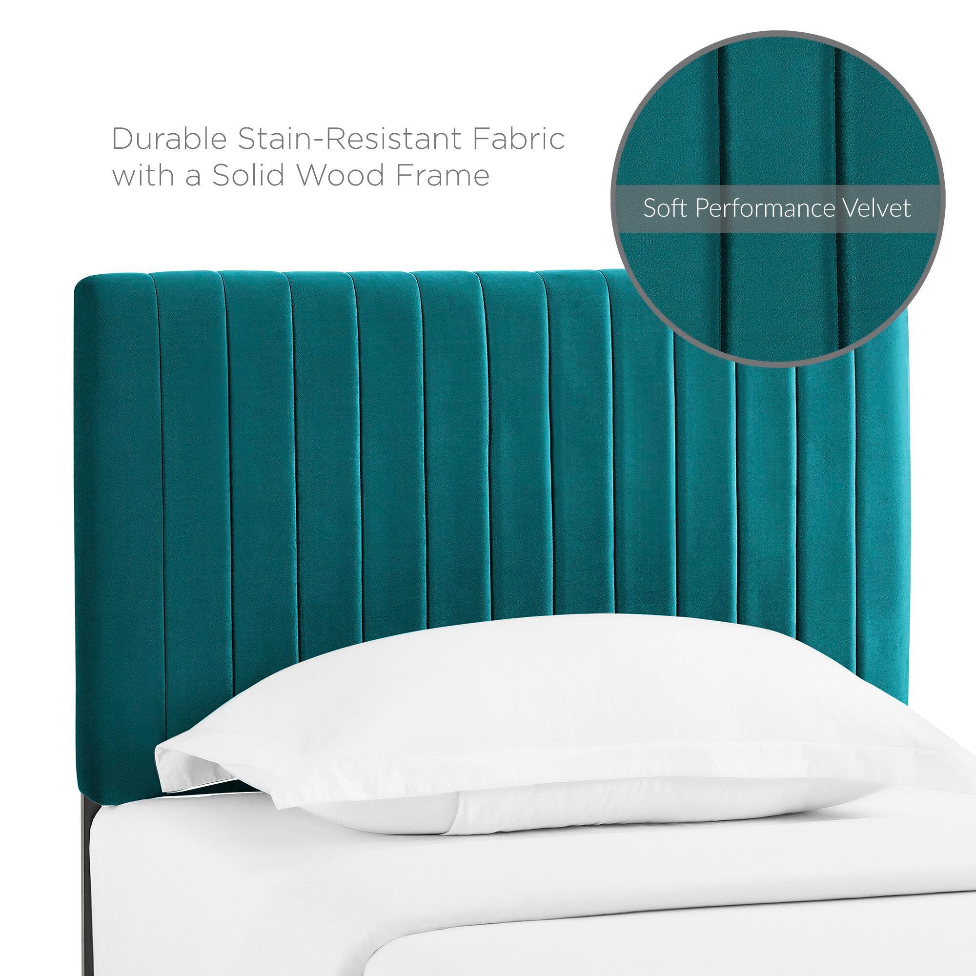 Modway Keira Twin Headboard, Teal, large