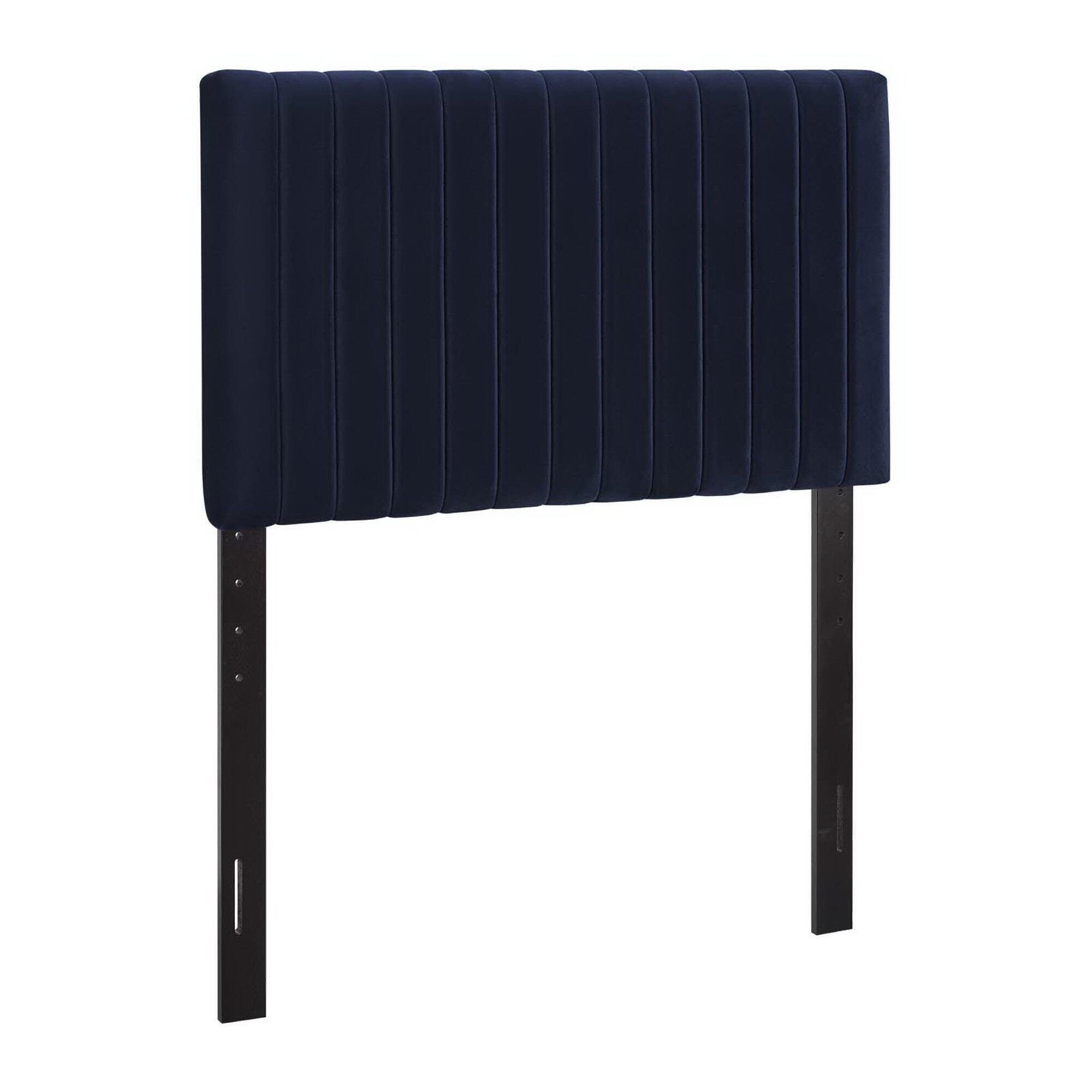 Modway Keira Twin Headboard, Midnight Blue, large