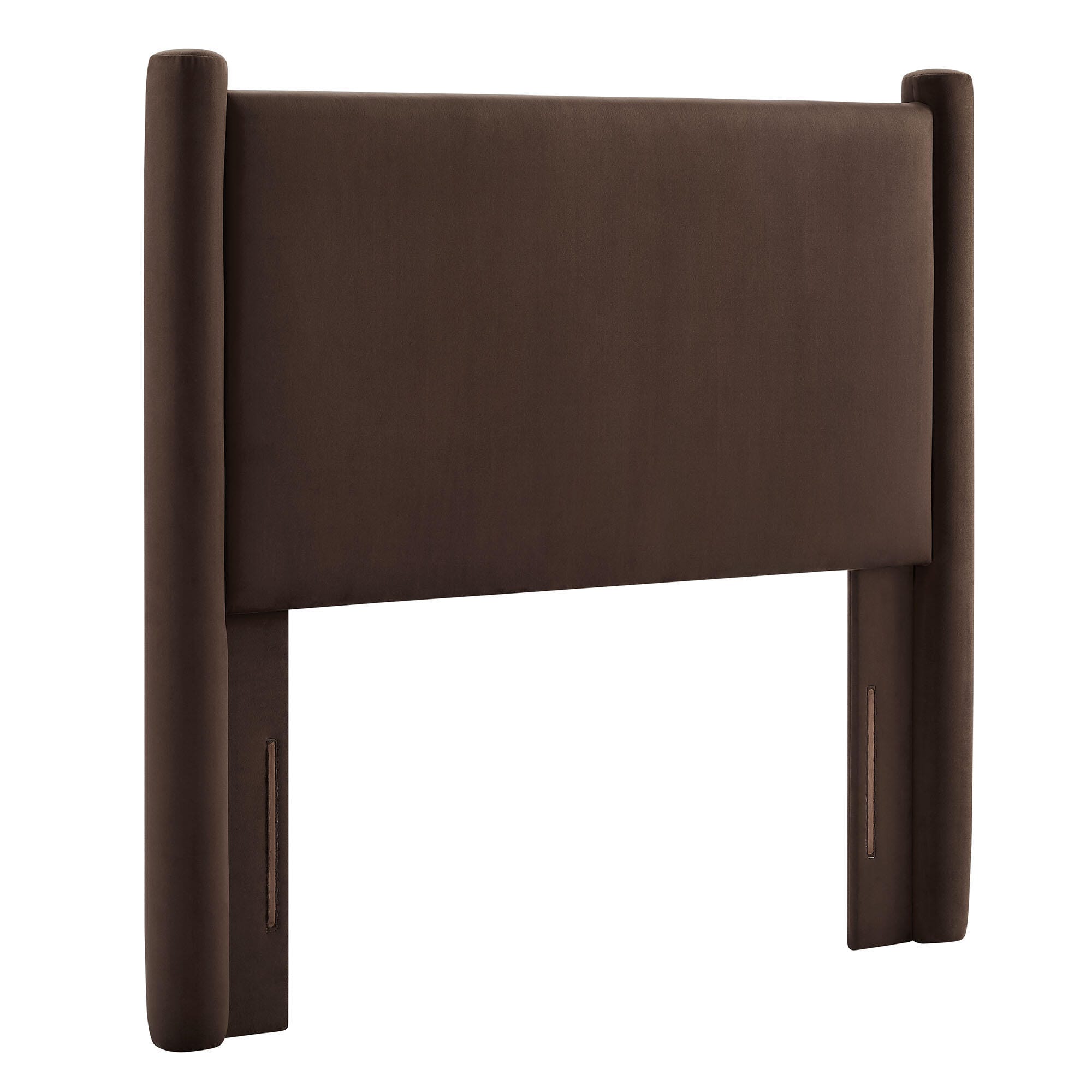 Modway Rael Twin Headboard, Chocolate Brown, large