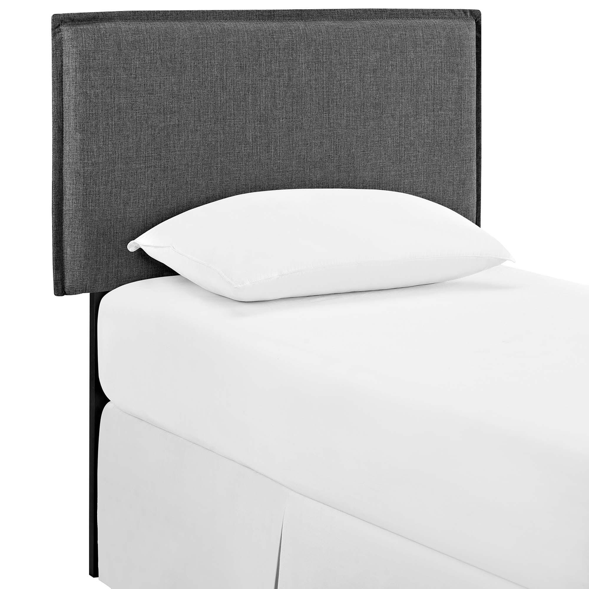 Modway Camille Twin Headboard, Gray, large