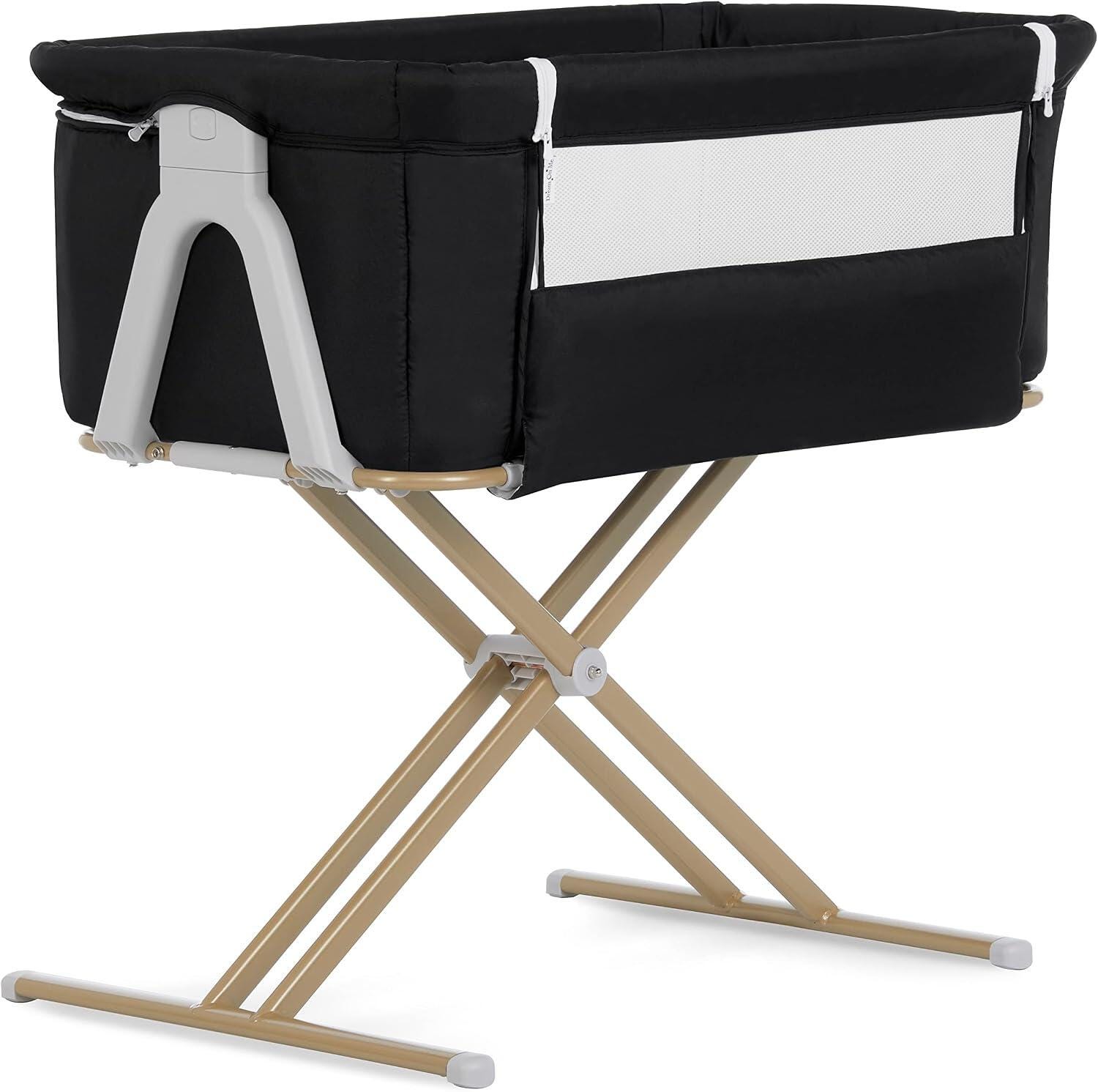 Evolur Orabelle Bassinet, Black/Beige, large