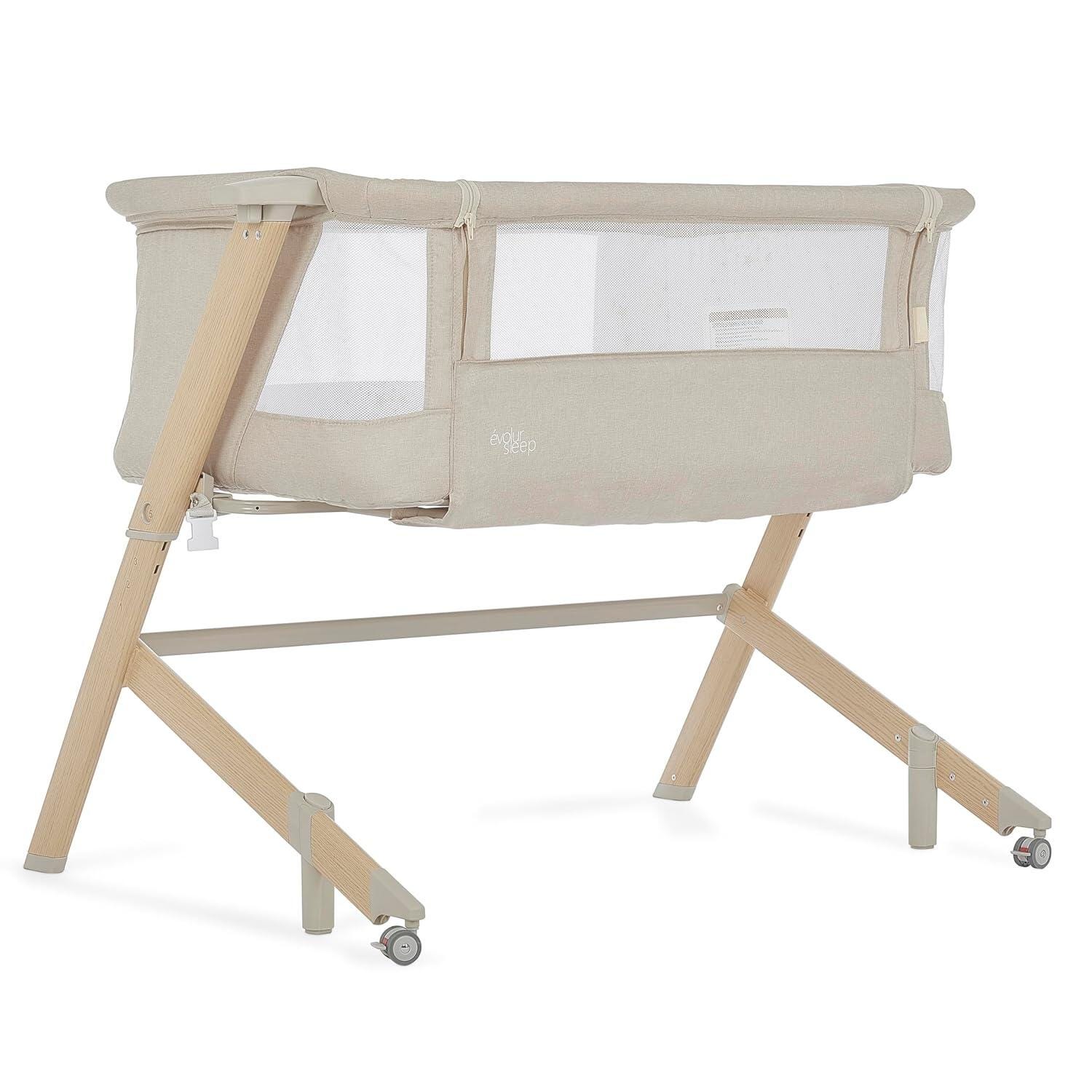 Evolur Stellar Bassinet, Beige, large