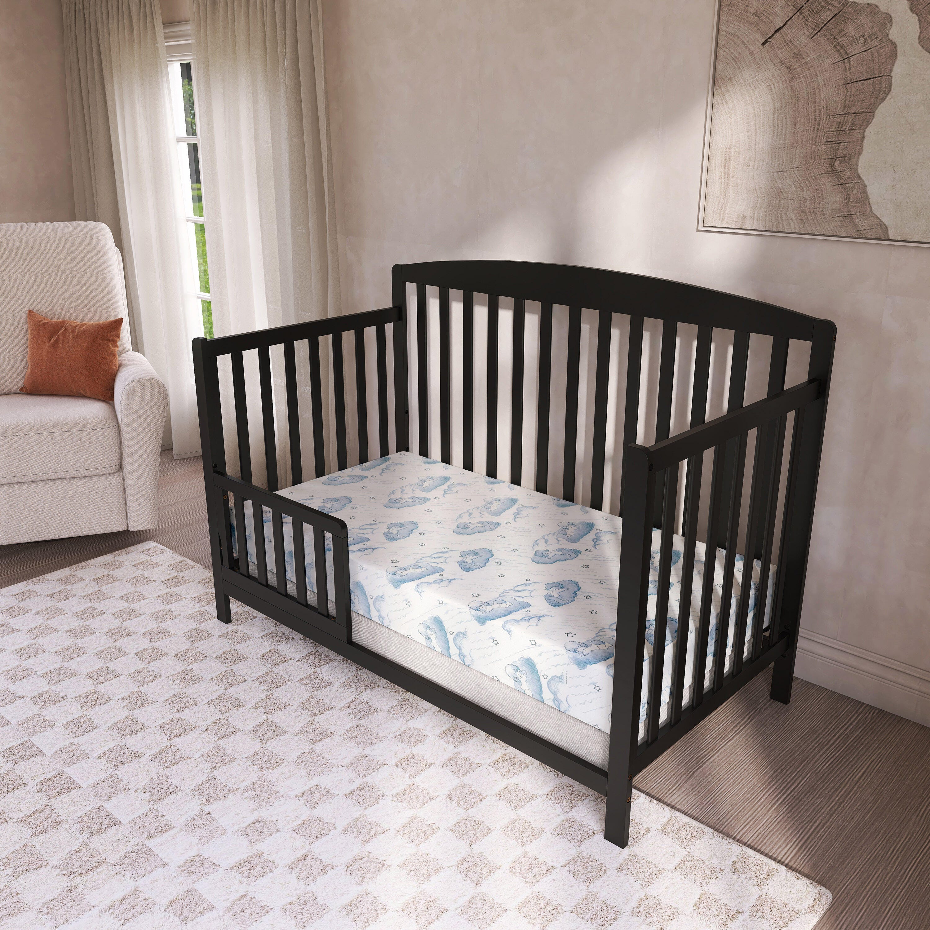 Dream On Me 2 in 1 Cozy Cloud Dual-Sided Toddler Mattress, , large