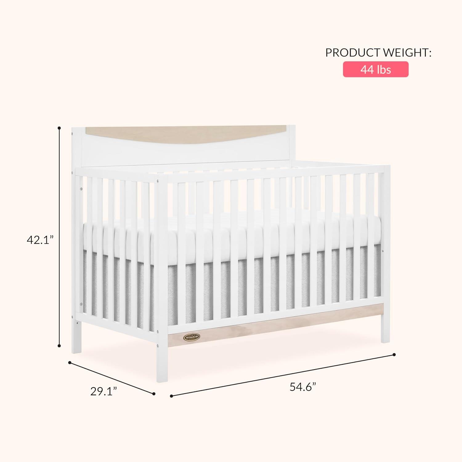 Dream On Me Emerson 5-in-1 Convertible Crib, , large