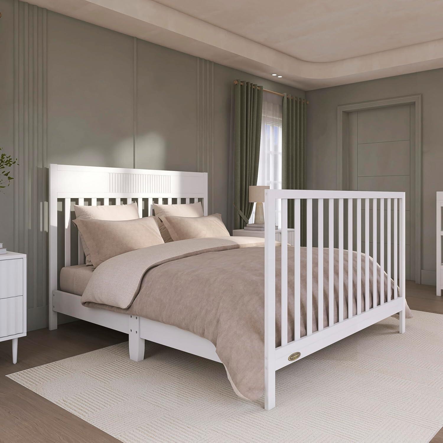Dream On Me Ivy 5-in-1 Convertible Crib, , large