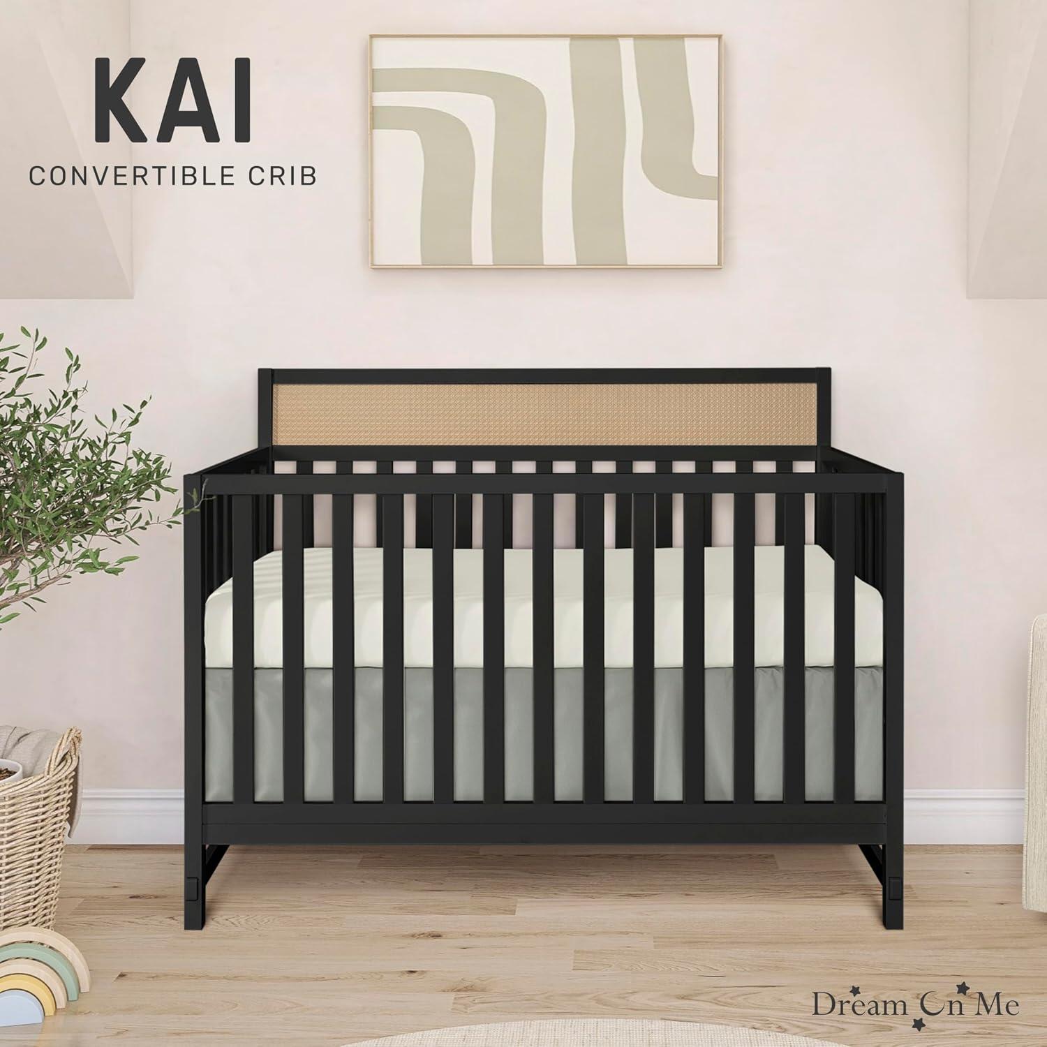 Dream On Me Kai 4-in-1 Convertible Crib