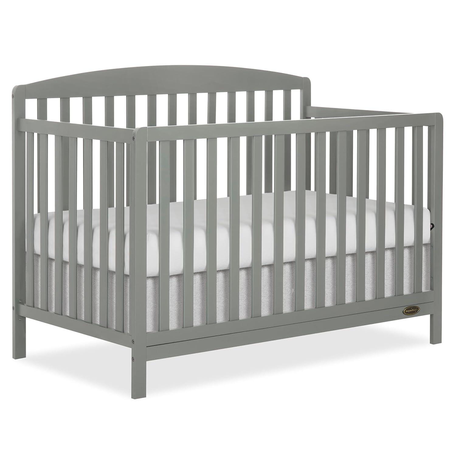Dream On Me Odelle 5-in-1 Convertible Crib, Sea Grass, large