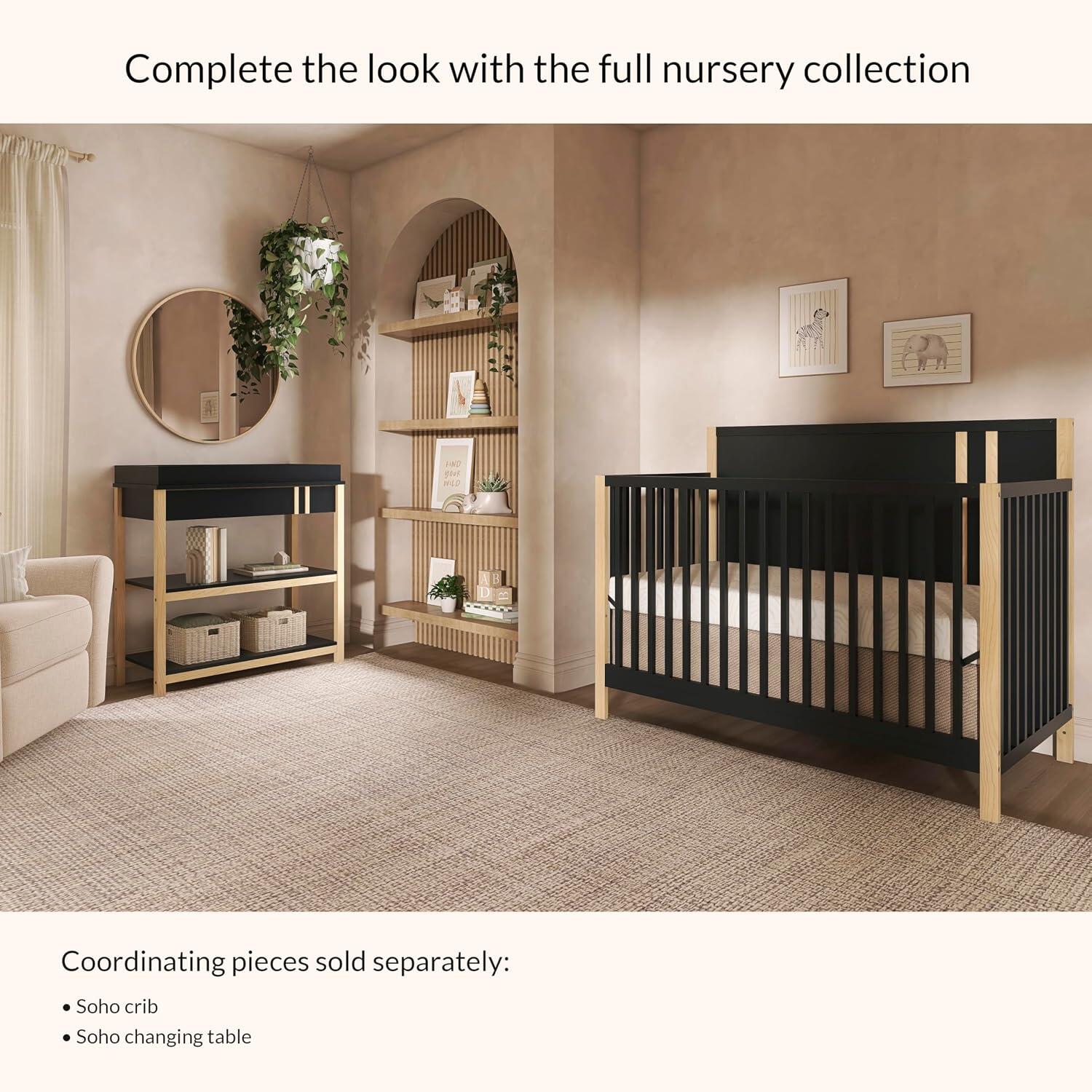 Dream On Me Soho 3-in-1 Convertible Crib, , large