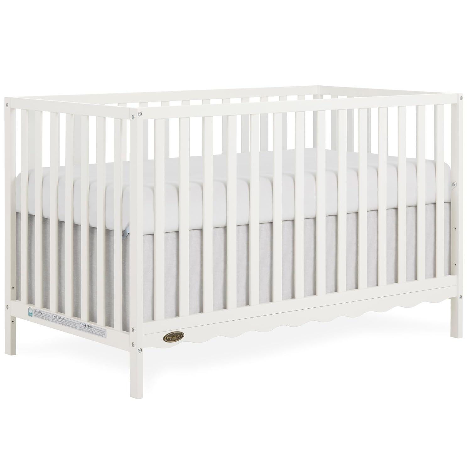 Dream On Me Synergy Wave 5-in-1 Convertible Crib, Cannoli Can, large