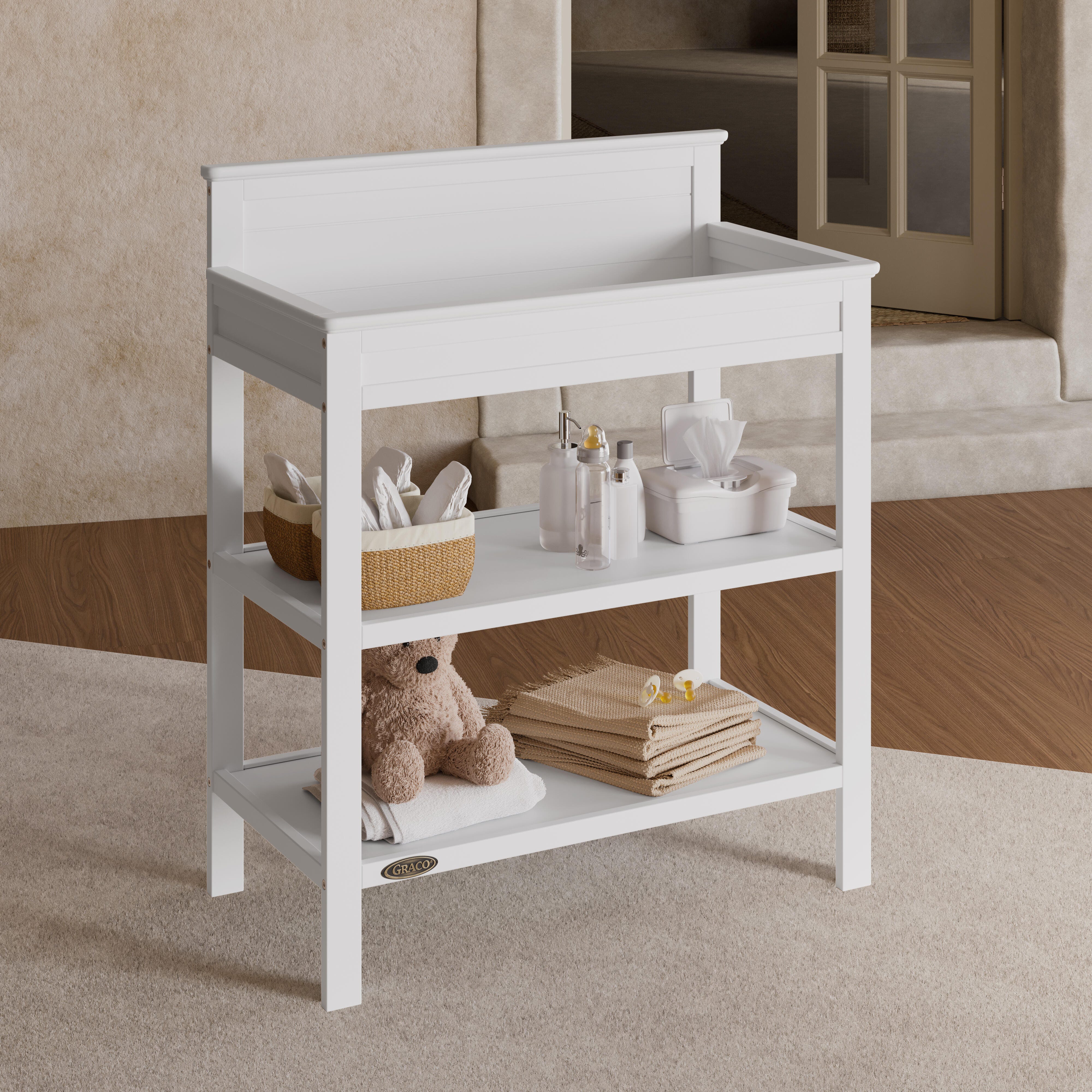 Graco Tristan Changing Table, White, large